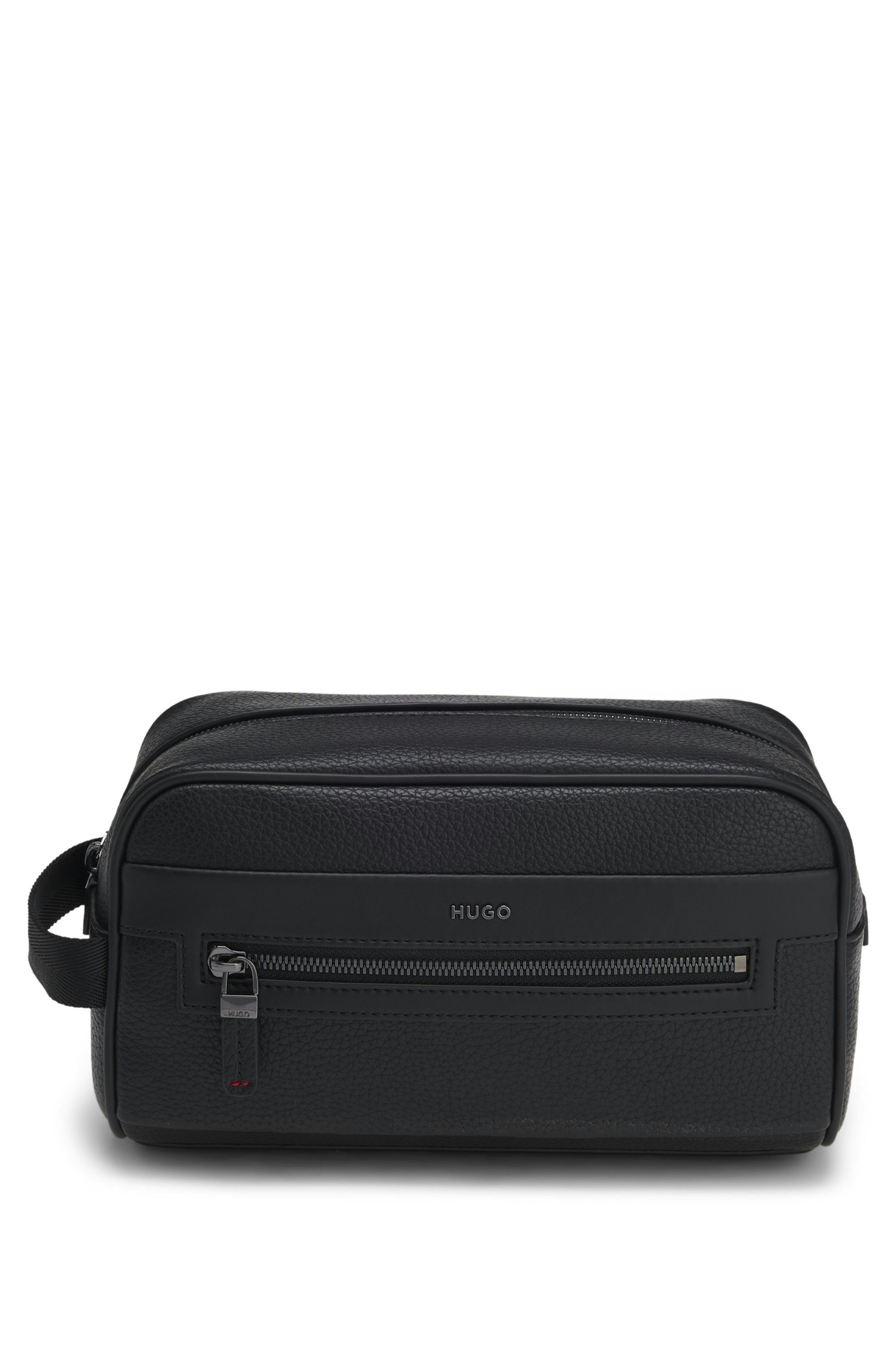 HUGO Kulturbeutel, Washbag, Kosmetiktasche mit Handschlaufe
