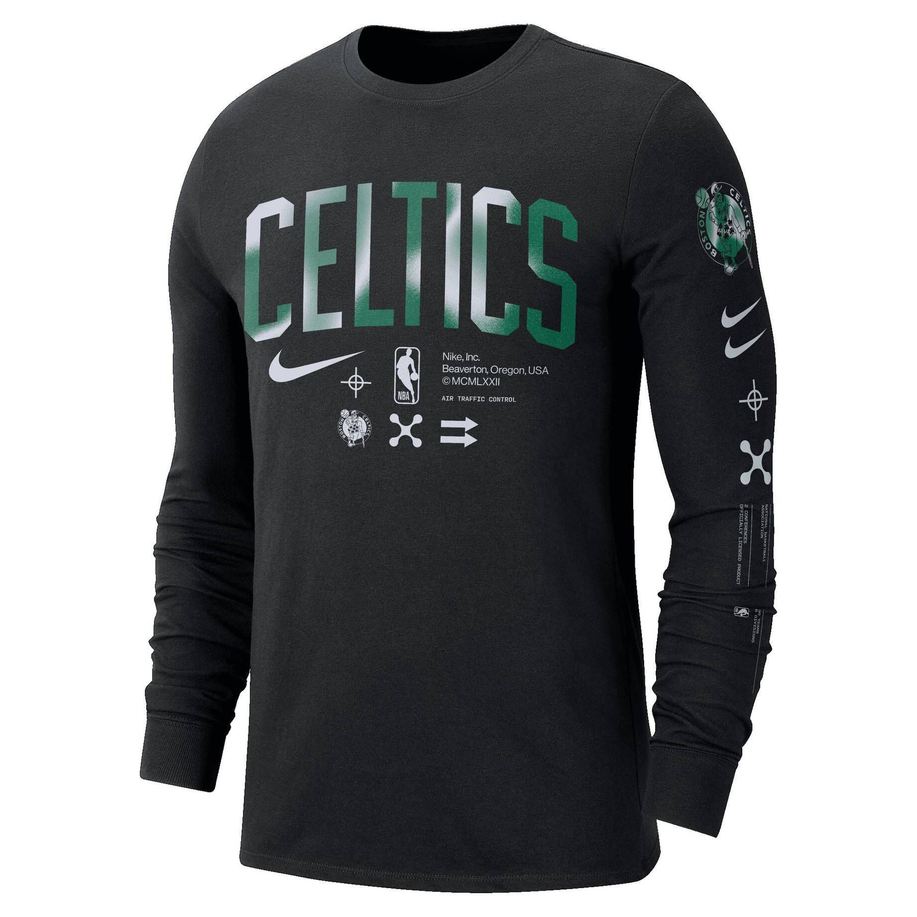 Nike Langarmshirt Herren Langarmshirt BOSTON CELTICS LONG