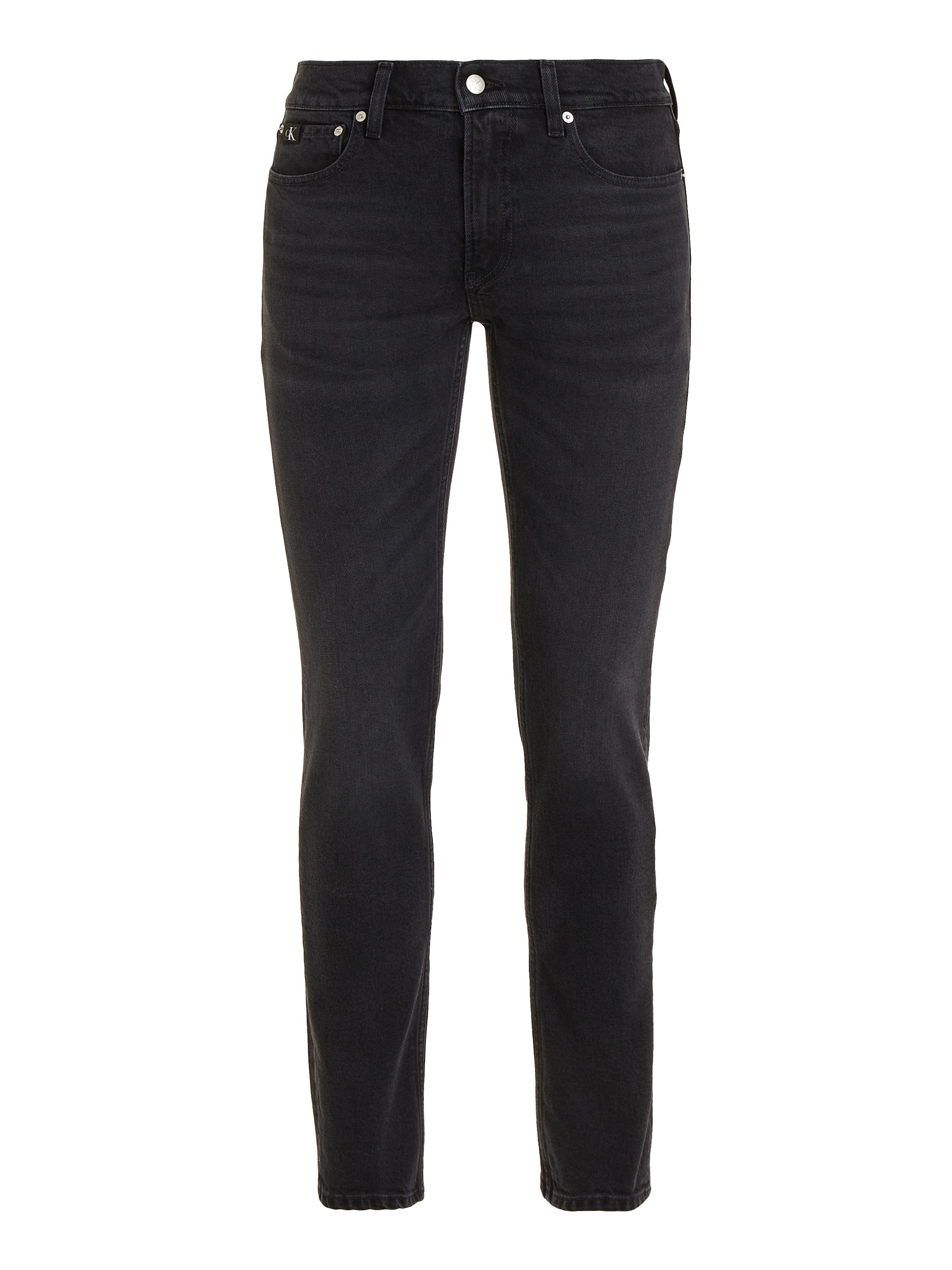 Klein Calvin SLIM Denim Jeans Black Slim-fit-Jeans