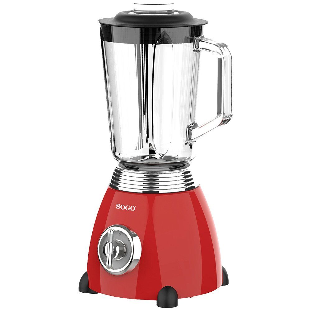Sogo Standmixer SOGO Human Technology Standmixer Rot (metallic)