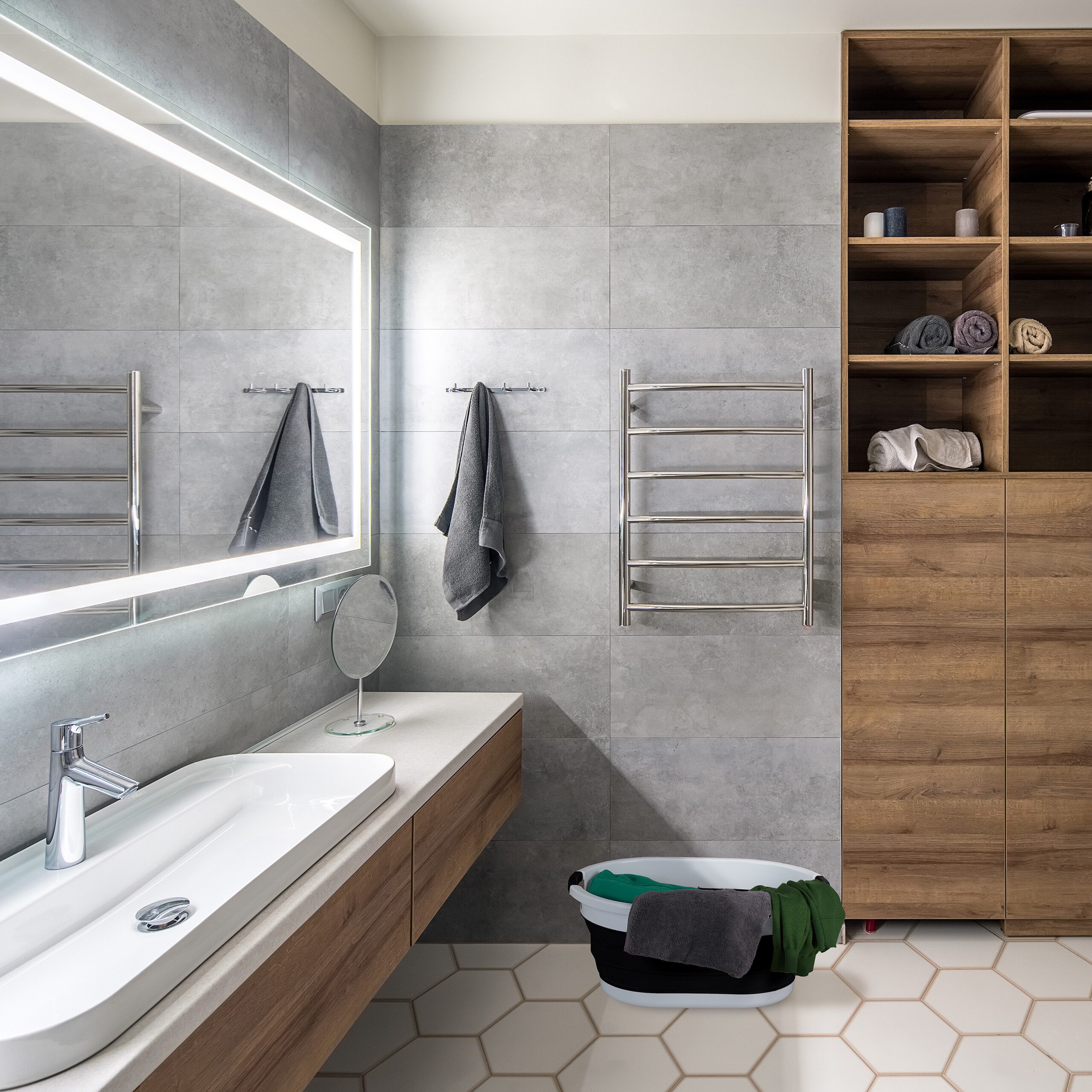 relaxdays Wäschekorb Faltbarer Wäschekorb 36 Liter (1 St), schwarz günstig online kaufen