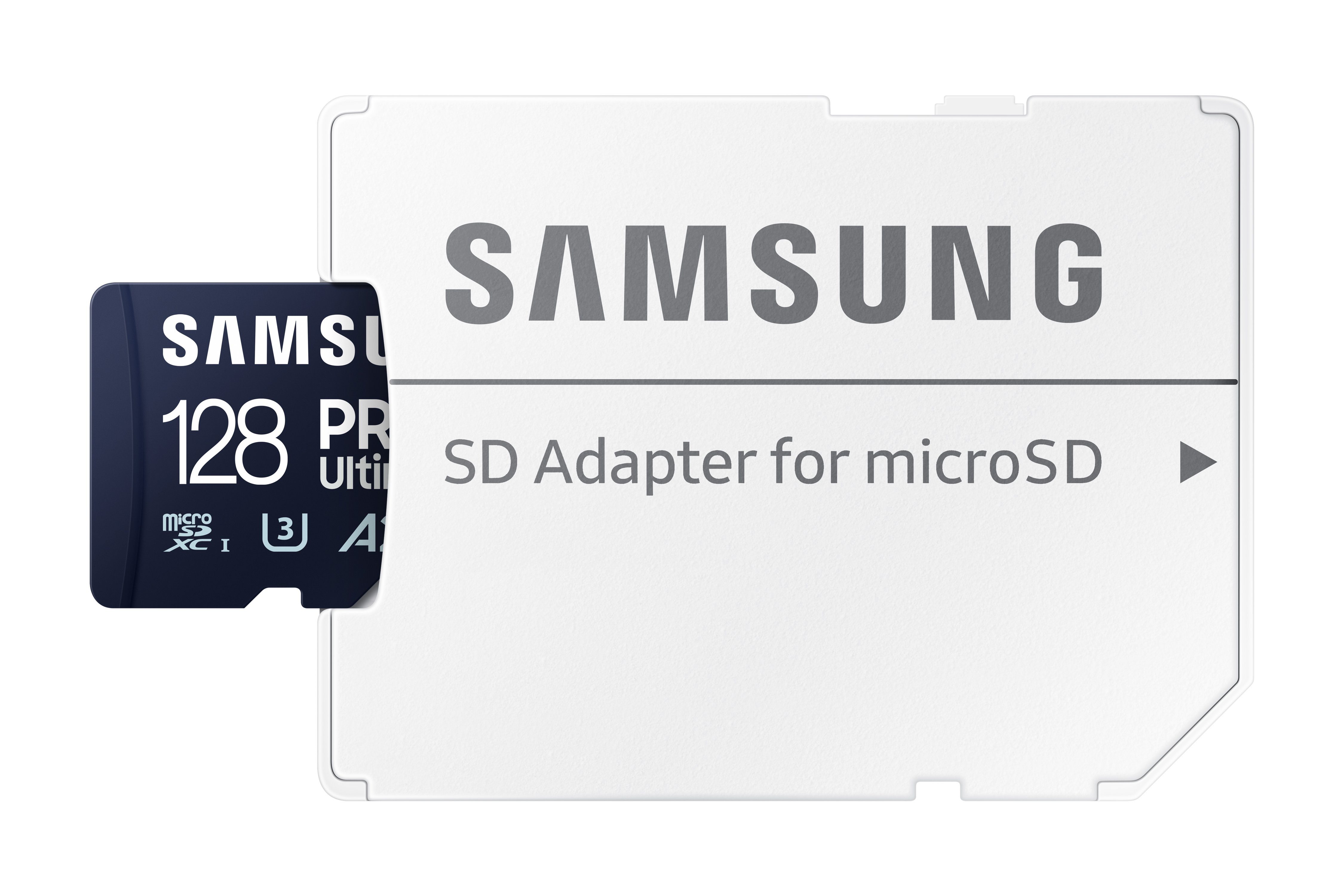 Samsung Pro Ultimate MicroSD Speicherkarte (128 GB, 200 MB/s Lesegeschwindigkeit, mit SD-Adapter)