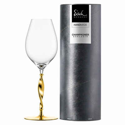 Eisch Champagnerglas »Gold Champagner Exklusiv«, Kristallglas