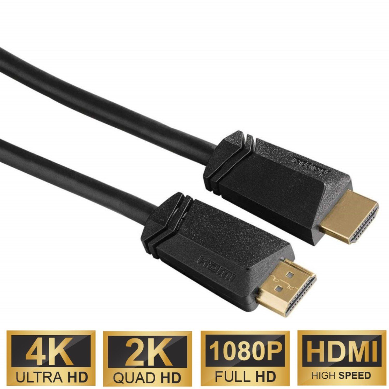 High-Speed HDMI-Kabel 5m Ethernet vergoldet Video-Kabel