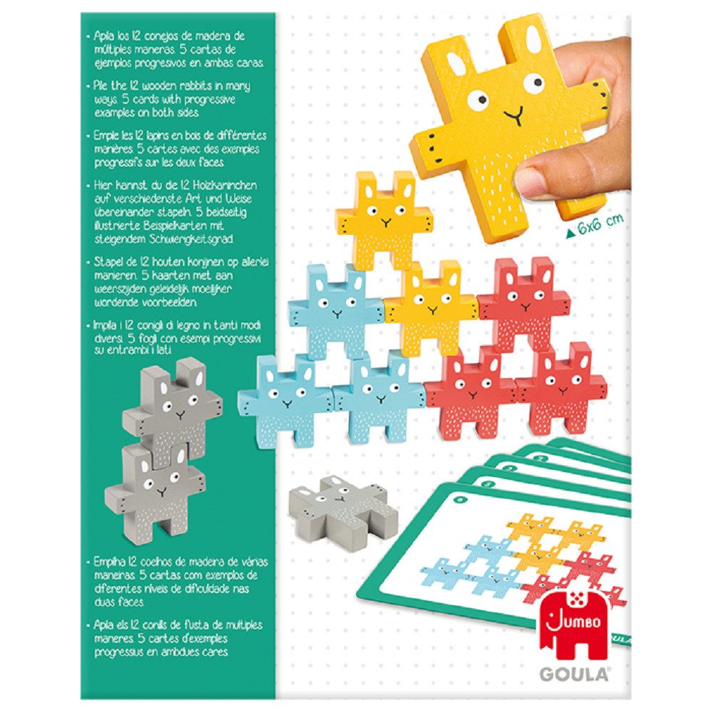 Goula Spiel Goula 55243 Stapelspiel Kaninchen, Kinderspiel, Goula 55243 Stapelspiel Kaninchen, Babyspielzeug