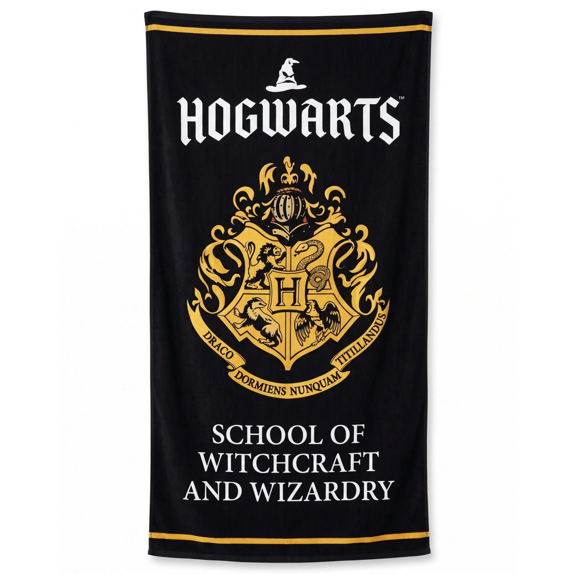 Strandtuch Harry Potter Hogwart Scool Kinder Badetuch