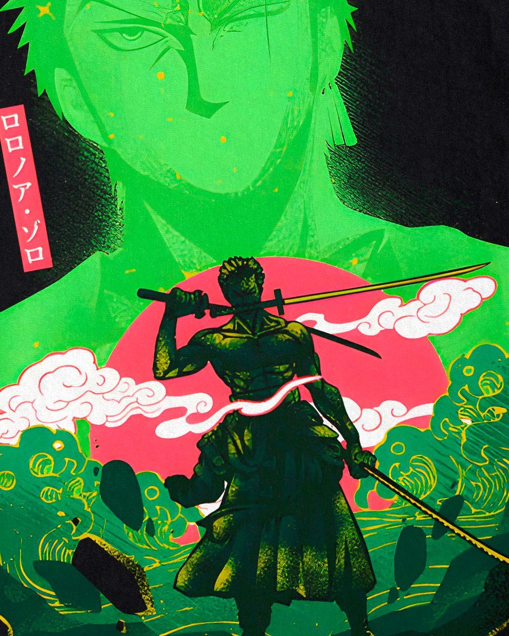 style3 T-Shirt Sword Expert one piece japan anime luffy manga monkey ruffy günstig online kaufen