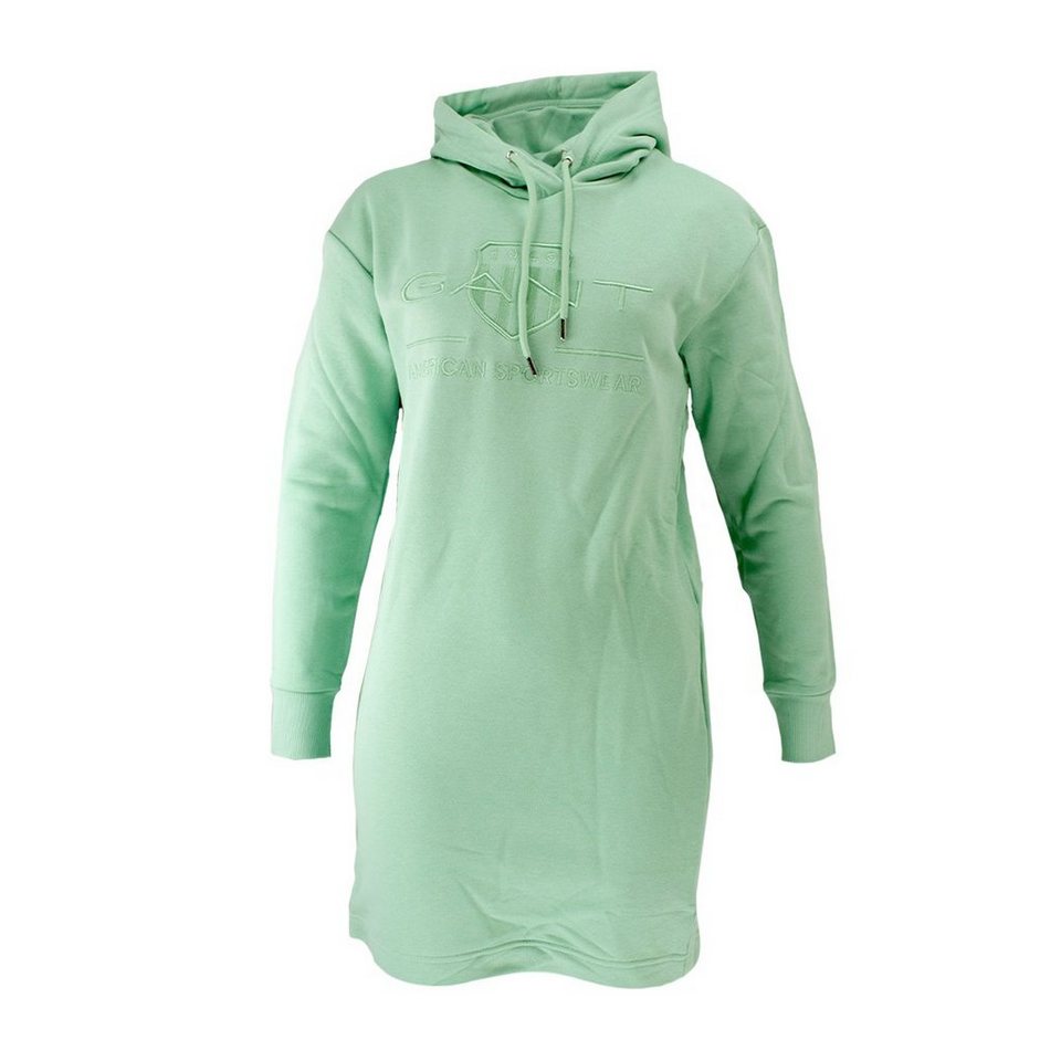 Gant Sweatkleid 4200474 Kapuzenkleid Hoodiekleid Tonal Archive Shield mit  Markenlogo