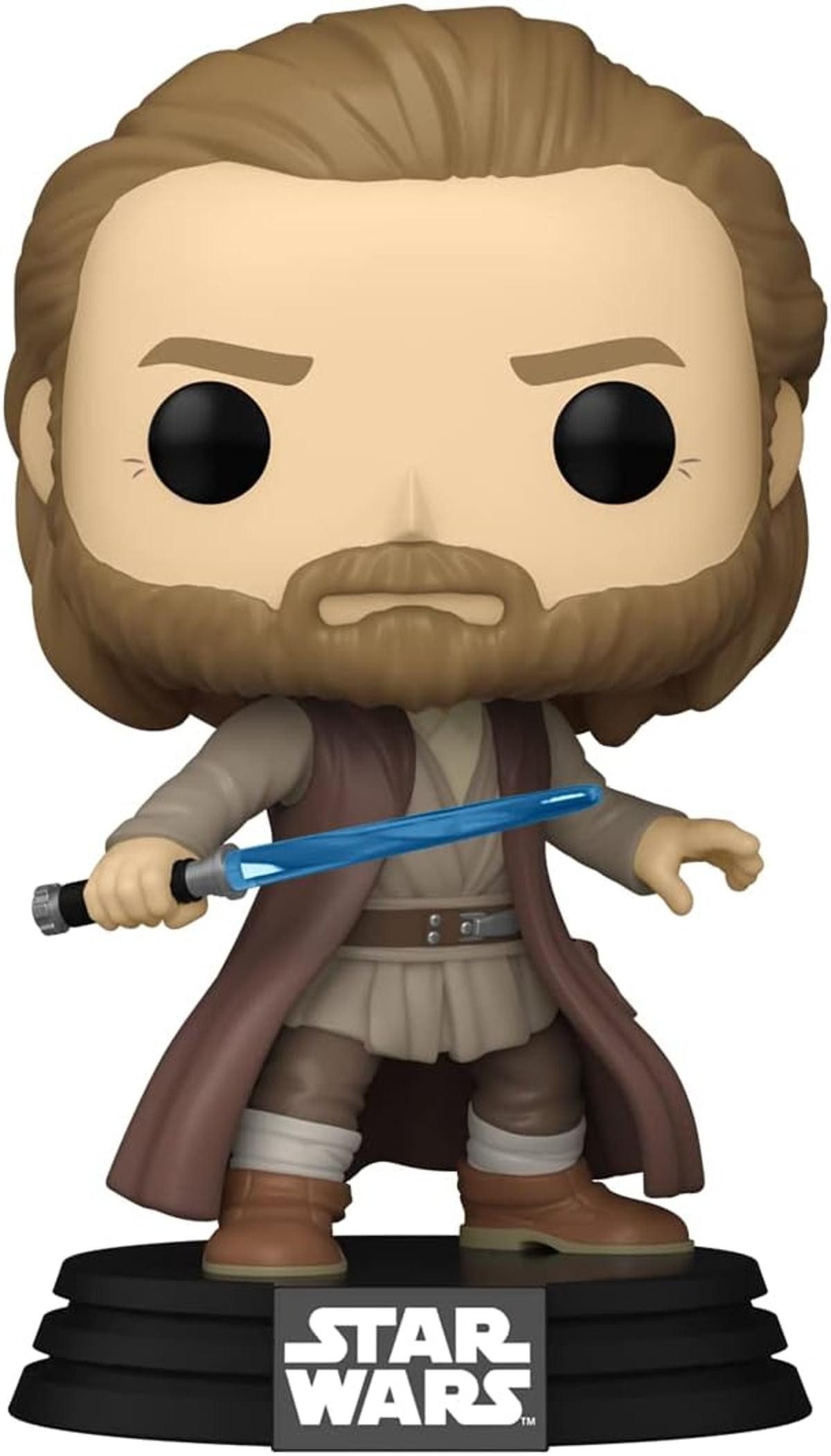 Funko Actionfigur Funko Pop! Vinyl Obi-Wan Kenobi Battle Pose Jasper Star Wars 3+