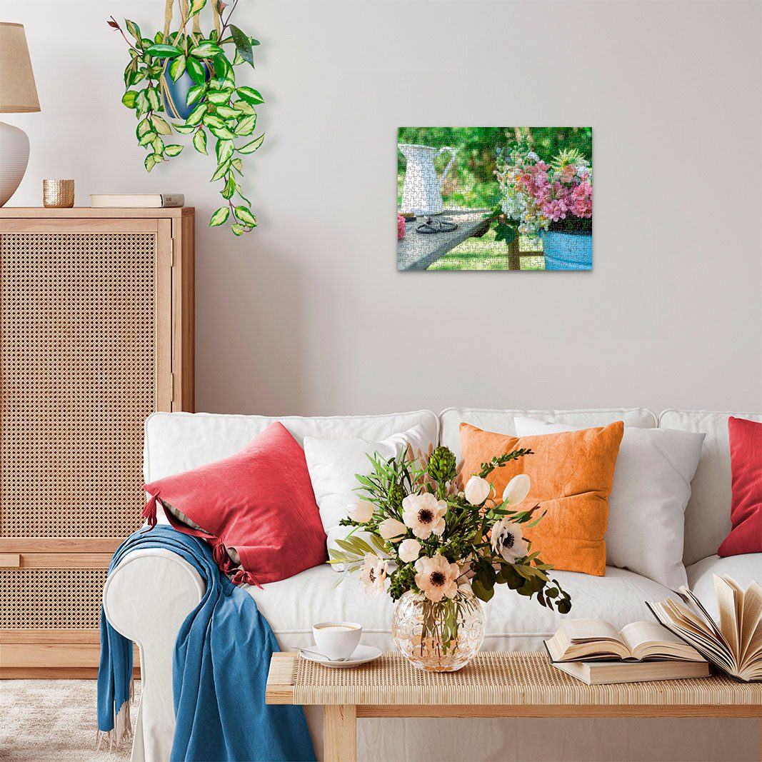 Ravensburger Puzzle Sommerbunte Löwenmäulchen, 500 Puzzleteile, Made in Ger günstig online kaufen