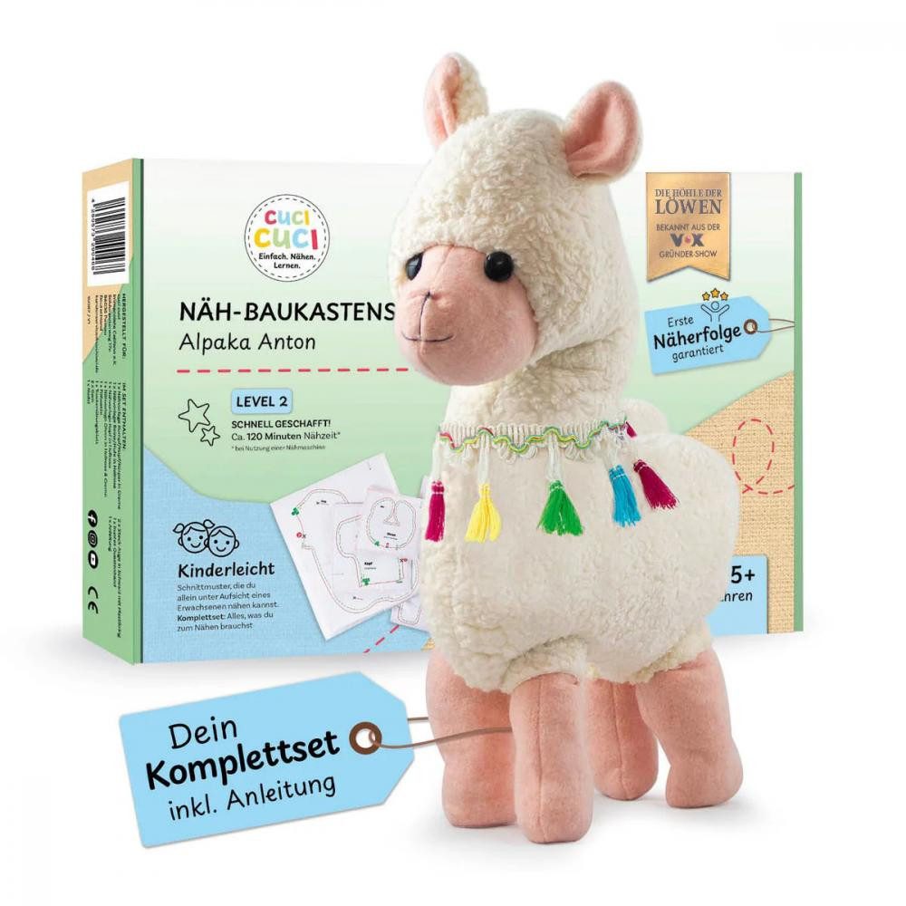 cuci cuci Kreativset - Näh-Baukasten für Kinder - erstes Nähen