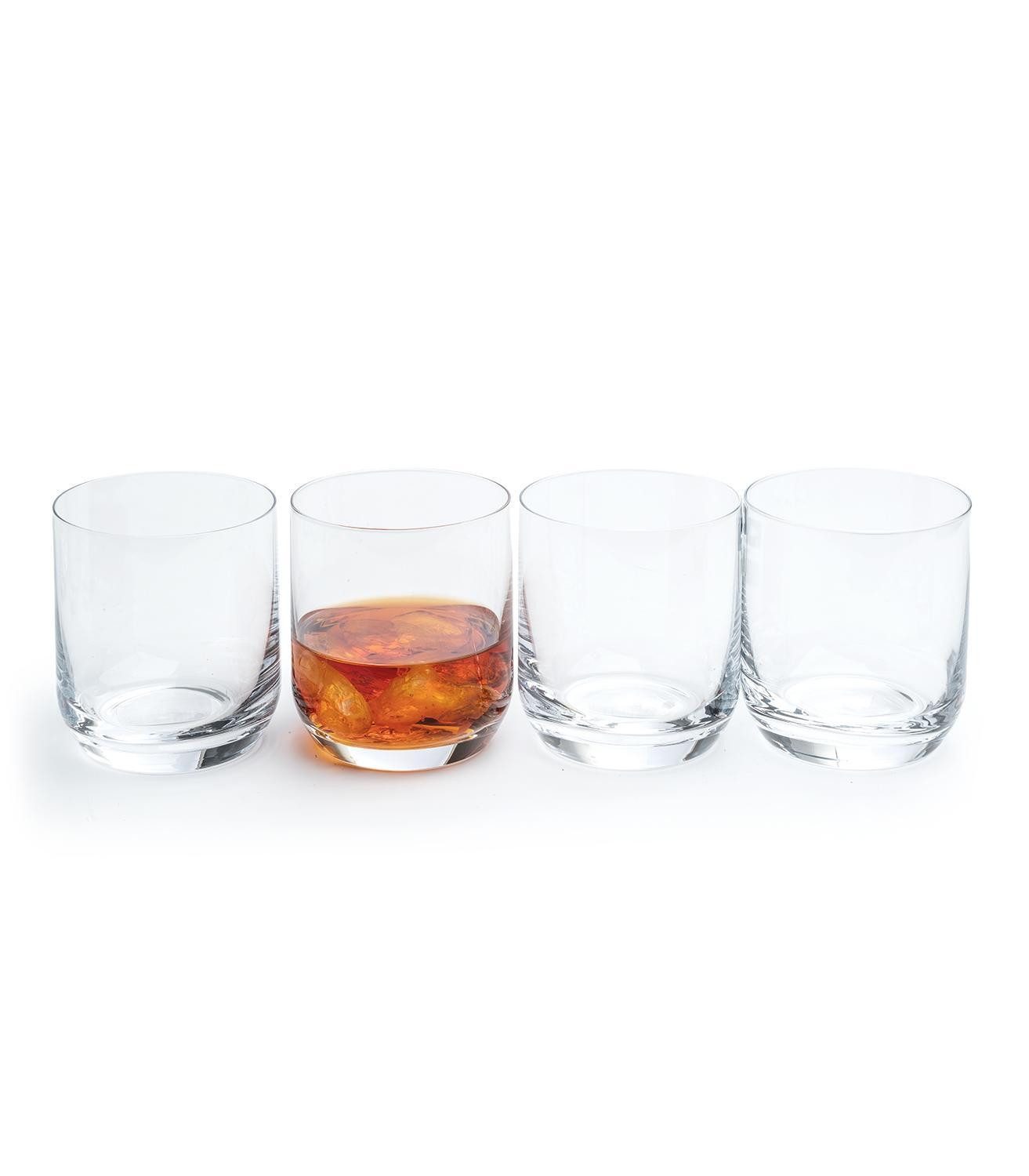 LEONARDO Whiskyglas DAILY, 300 ml Fassungsvermögen, 4-tlg., Glas, Spülmaschinenfest