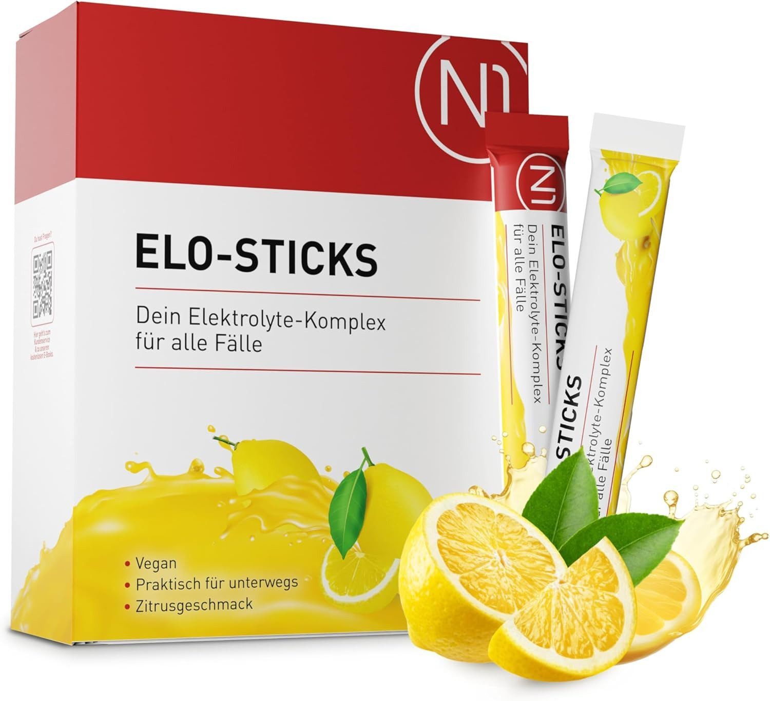 N1 Healthcare N1 Elo-Sticks, 40 St. Pulver, 1 er 20 St., 416 g