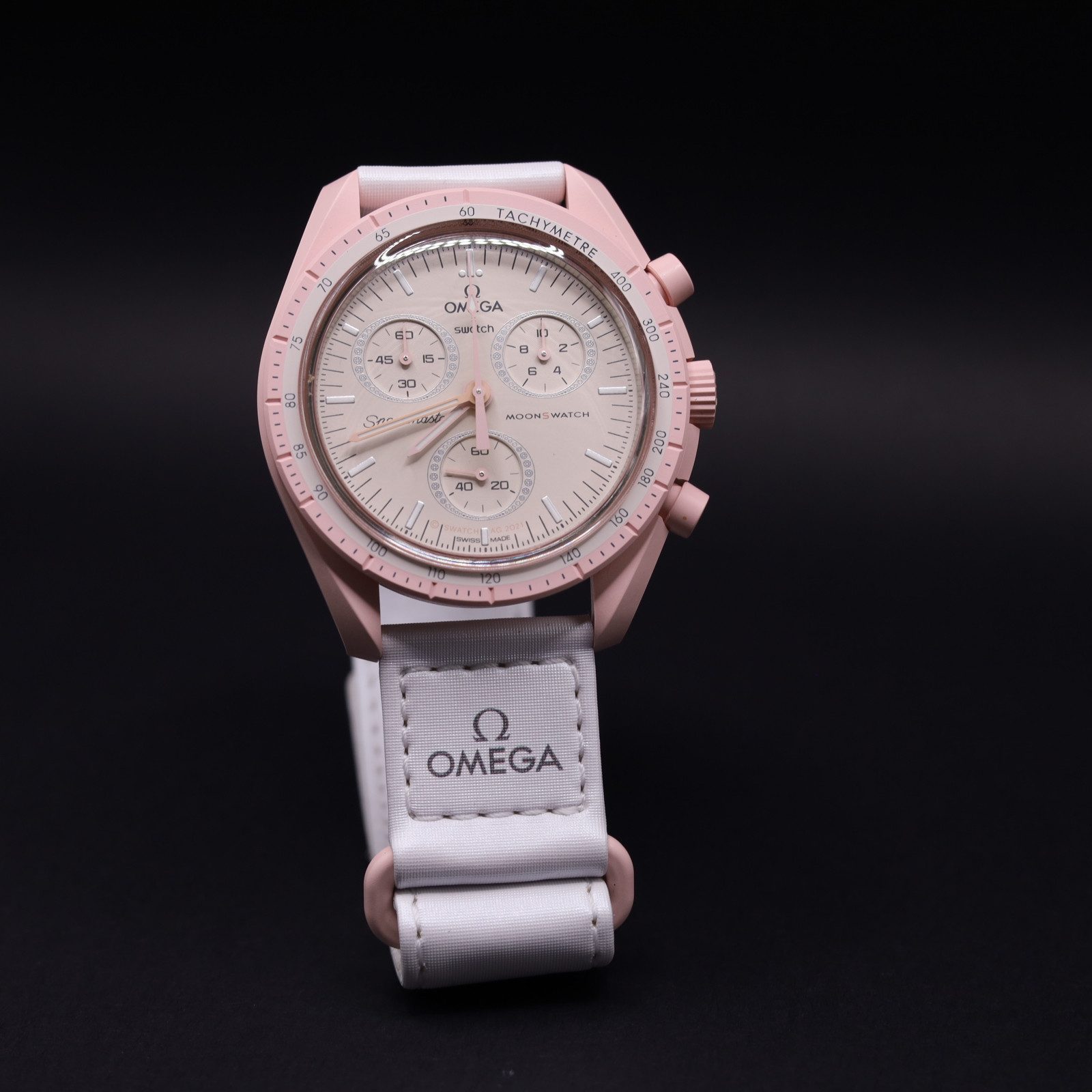 Chronograph Omega Swatch Bioceramic Moonswatch Mission To Venus