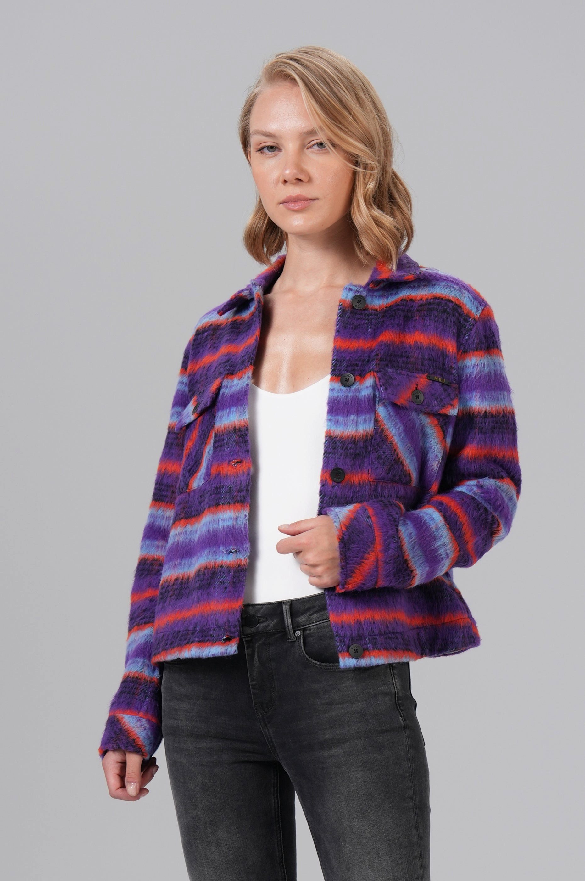 Miracle of Denim Kurzjacke Cropped Jacket