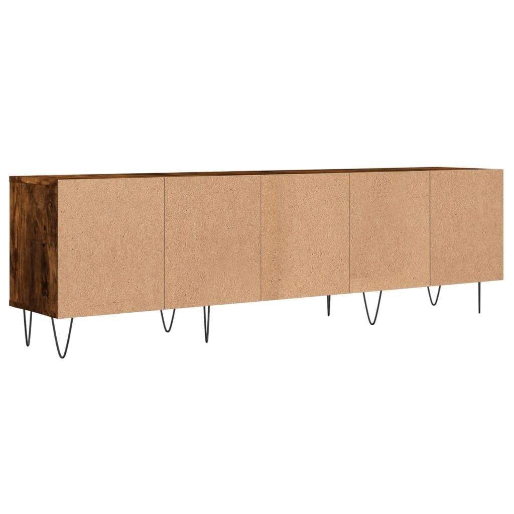 TV-Schrank Räuchereiche 150x30x44,5 (1-St) TV-Schrank Holzwerkstoff cm vidaXL