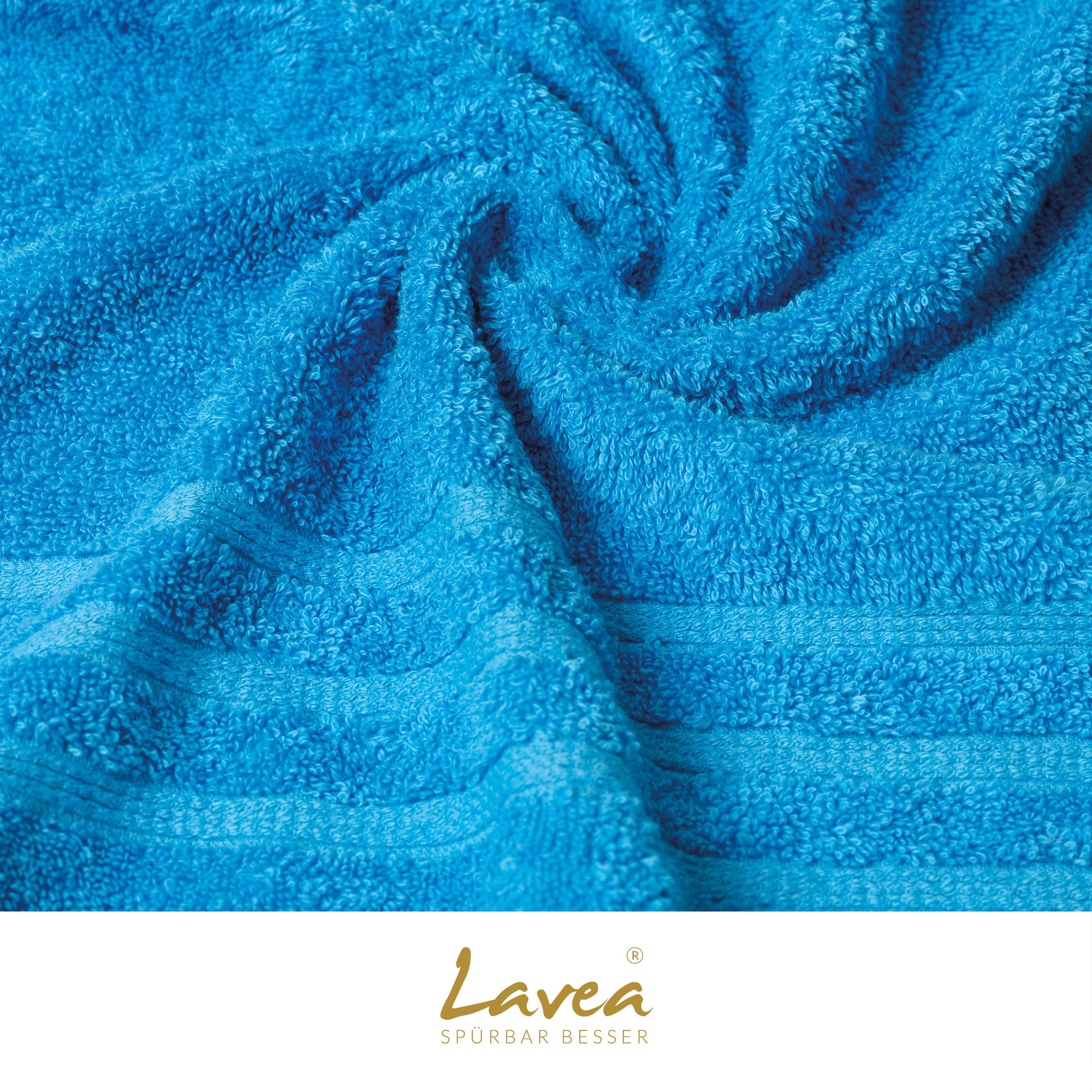 Lavea Waschhandschuh Bali Waschlappen 16x22 cm, Waschhandschuhe, kleine Handtücher, Weiches Bio-Baumwollfrottee (Set, 2-St), Gesichtshandtücher, GOTS-zertifizie – Bild 5 von 5