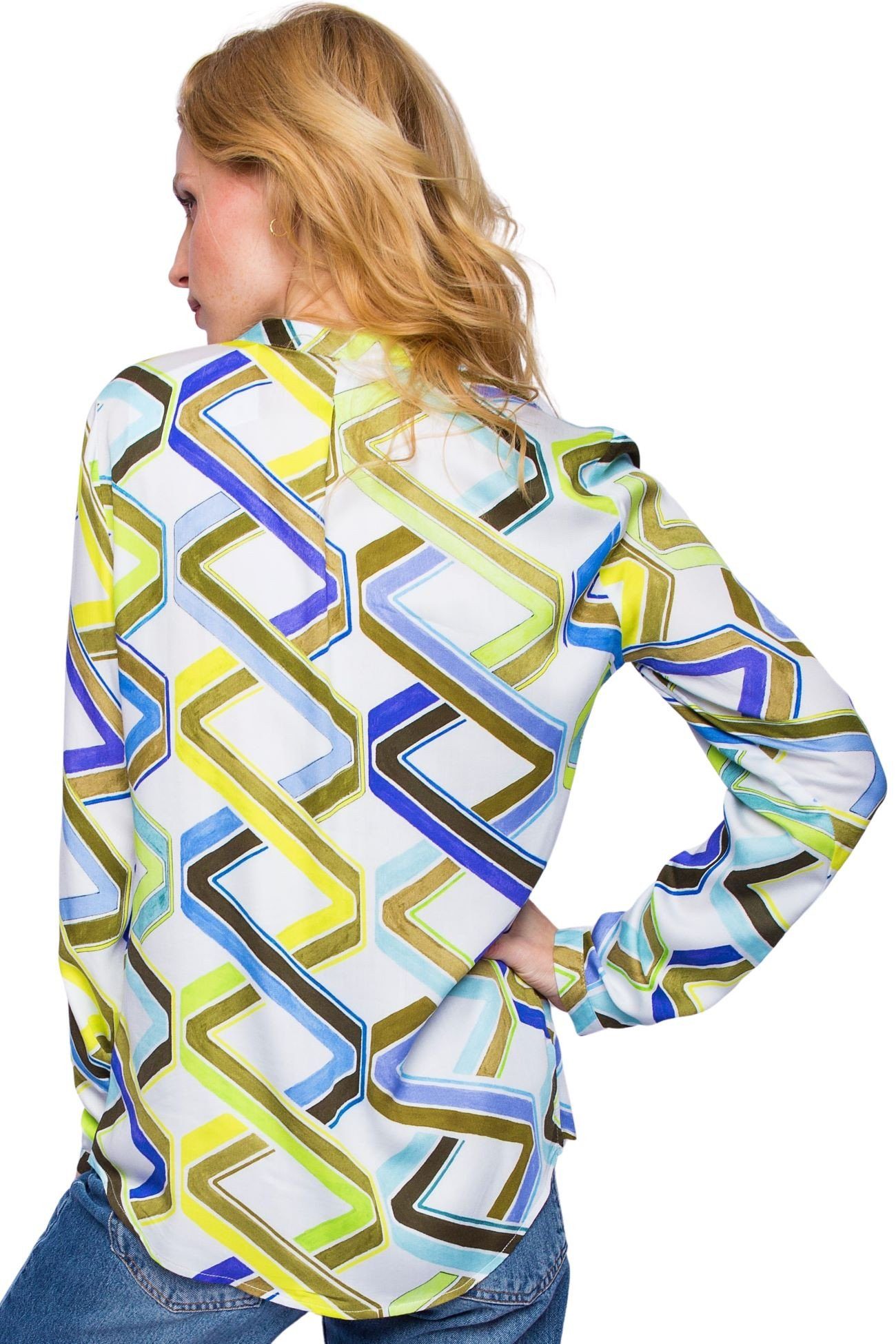 Emily Van Den Bergh Schlupfbluse Damenbluse 8063