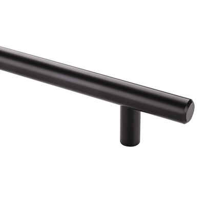 SO-TECH® Möbelgriff Stangengriff G1 schwarz oder weiß BA 96 - 128 mm - incl. Schrauben, Griff Schrankgriff Schubladengriff - incl. Schrauben