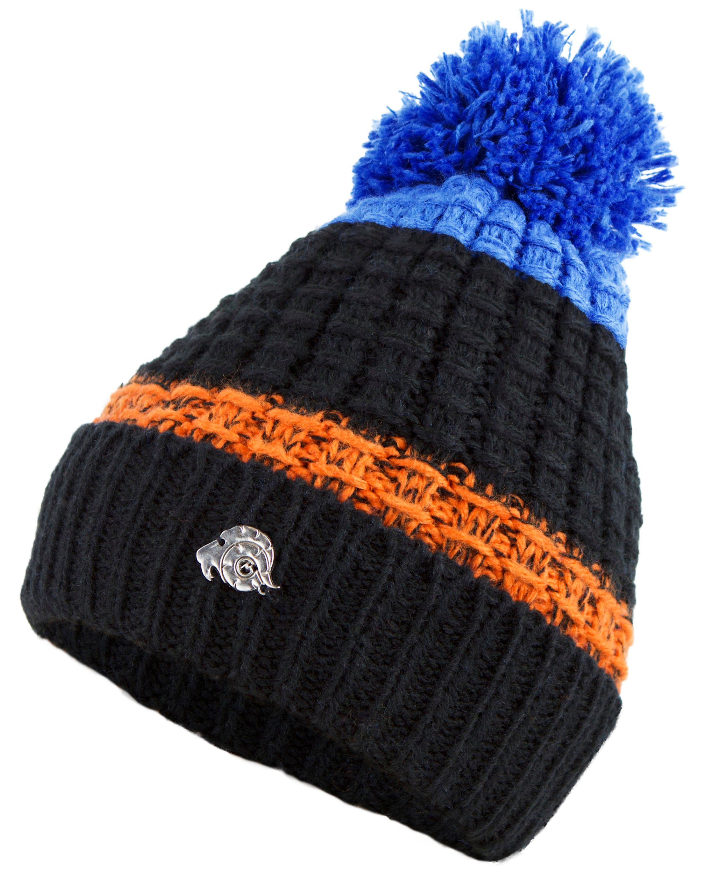 GUGGEN Mountain Bommelmütze K109 Bommelmütze Damen Herren Mütze