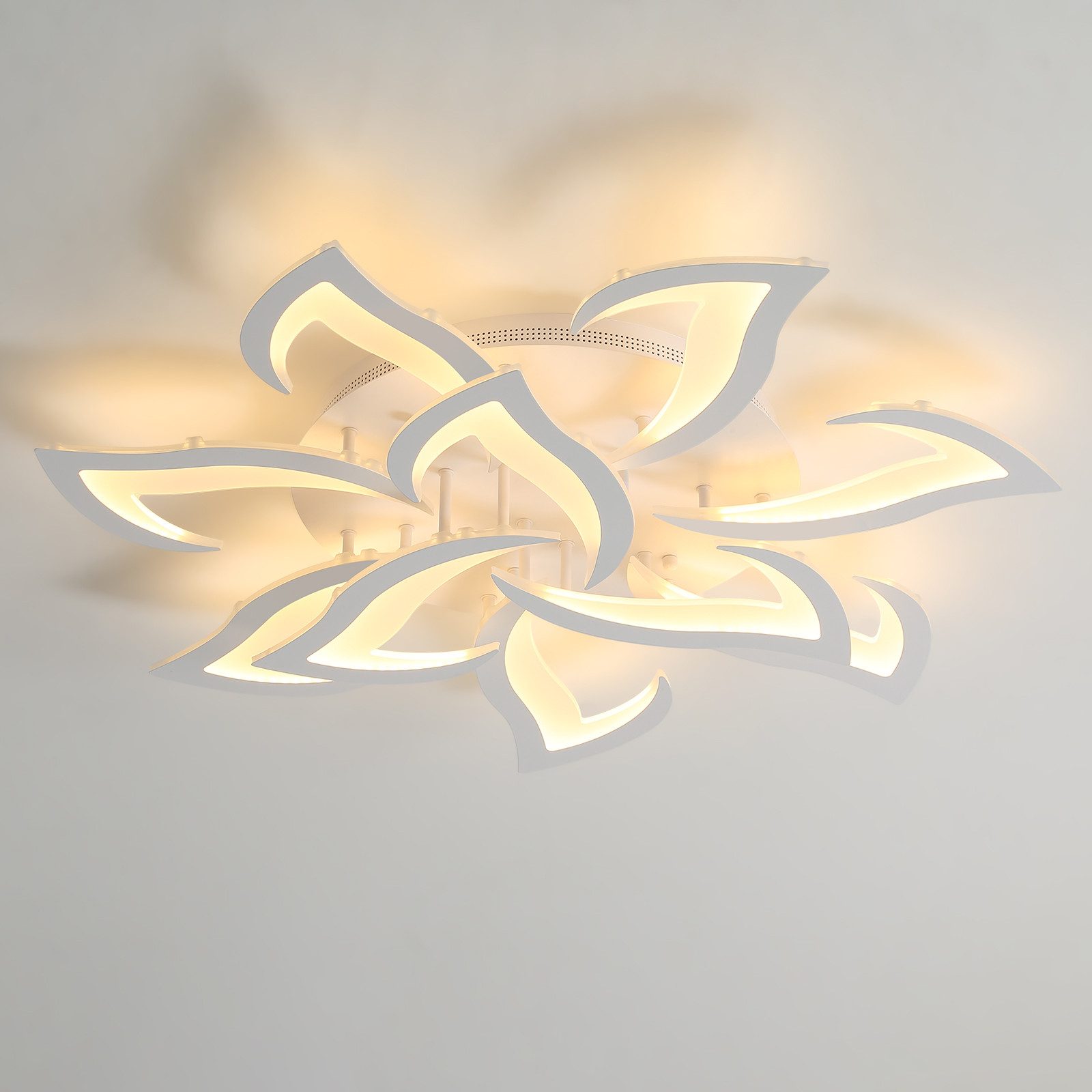 Goeco LED Deckenleuchte Acryllampe,Schwalbenschwanz Dekolampe,dimmbar,für S günstig online kaufen