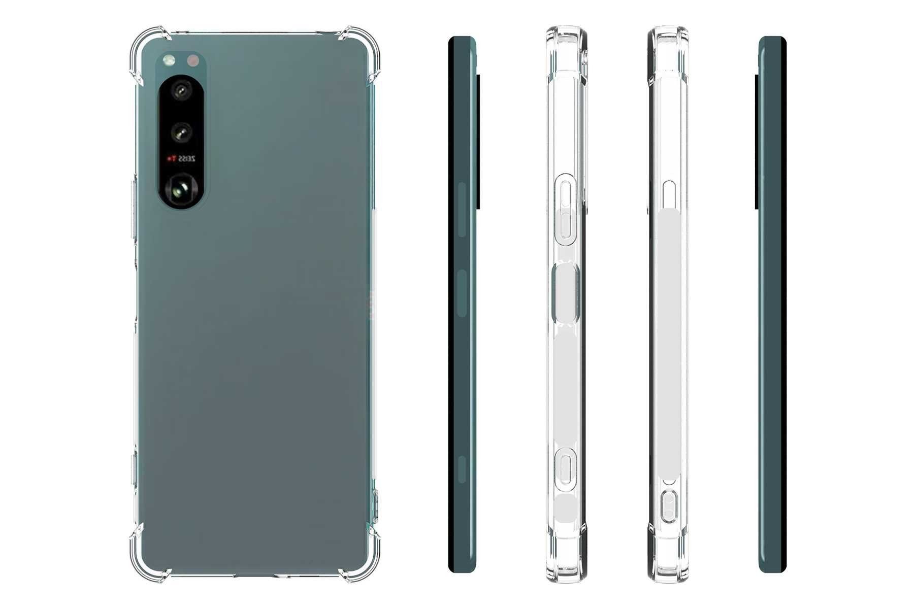 mtb more energy Smartphone-Hülle Clear Armor Case für Sony Xperia 5 IV (6.1), Transparente TPU Schutzhülle Case Backcover mit Anti-Shock Verstärkung