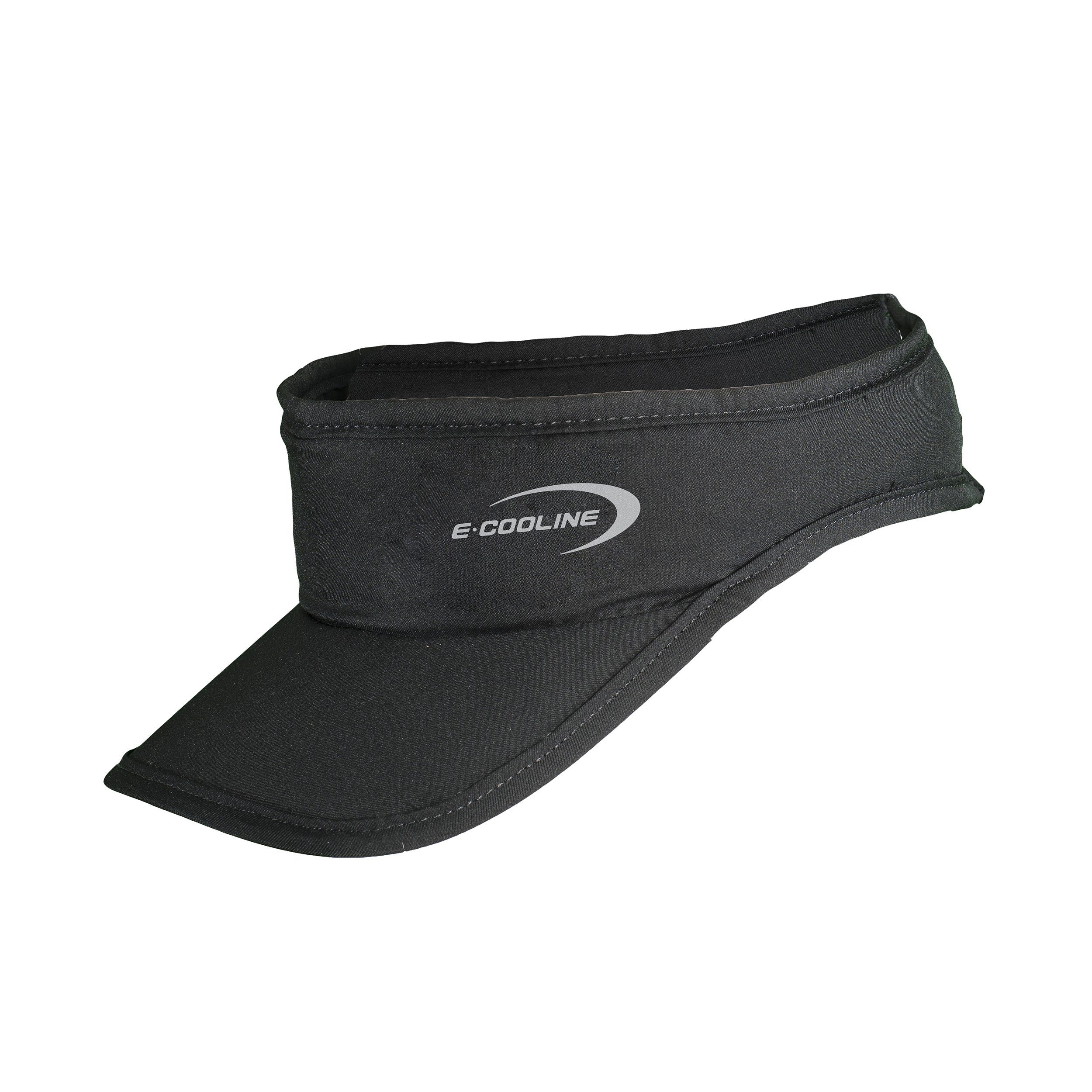 E.COOLINE Sonnenhut - kühlendes Sonnenschild - Kühlung durch Aktivierung mit Wasser kühlend, Hitzeschutz, Abkühlung für den Kopf