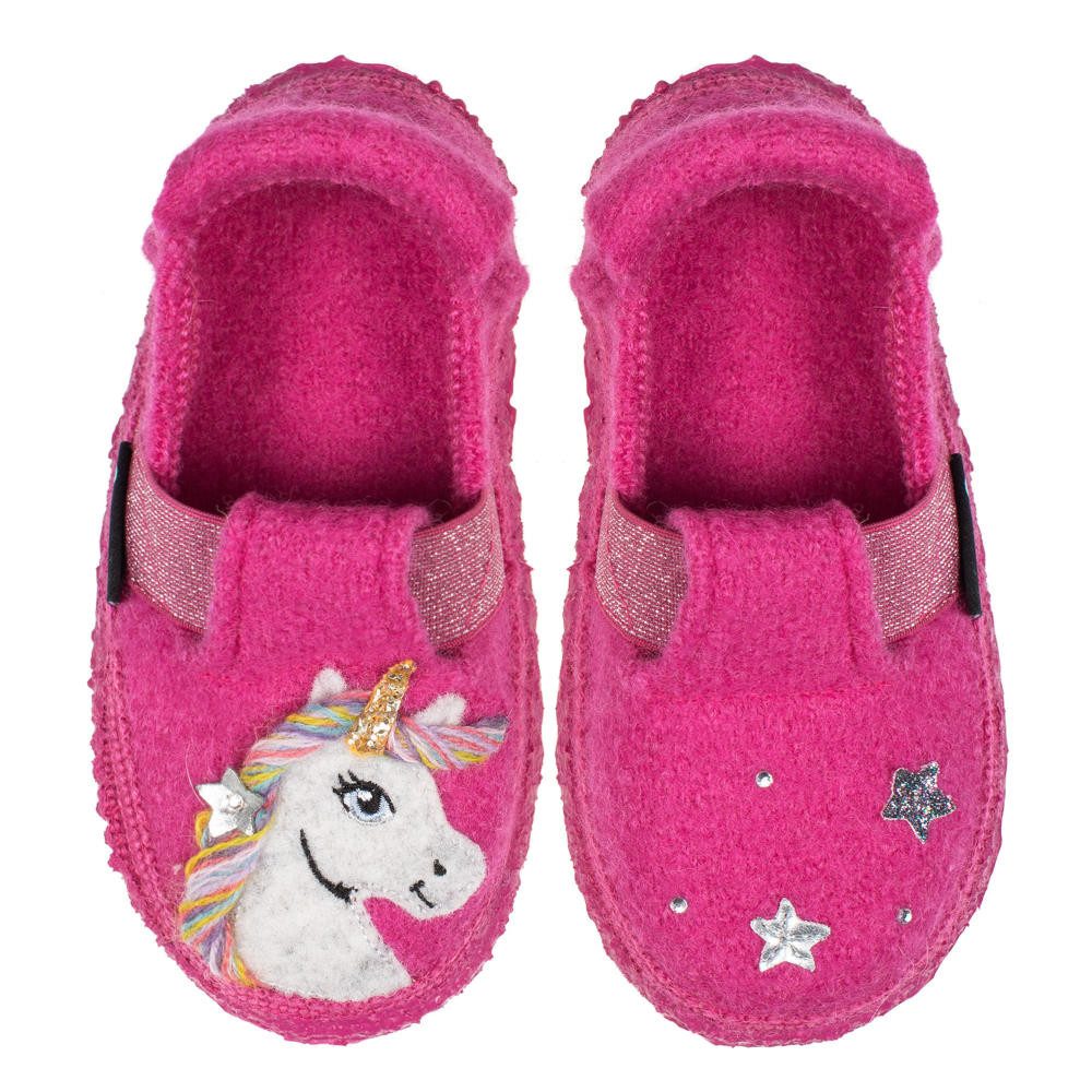 NANGA Nanga Unicorn Hausschuh Slipper Unicorn glitzer EUR 23 Hausschuh
