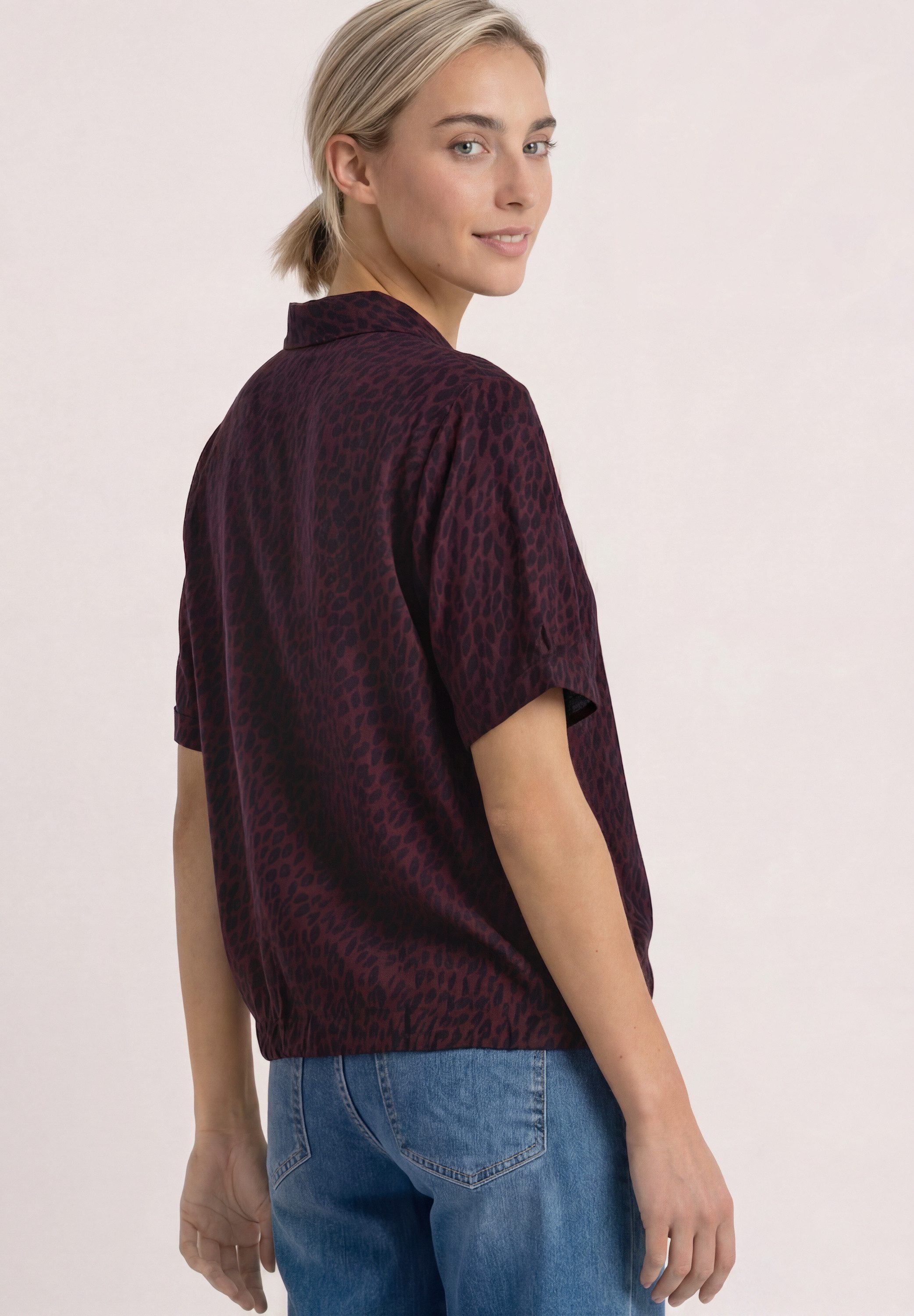 STREET ONE Hemdbluse in Blusen-Optik