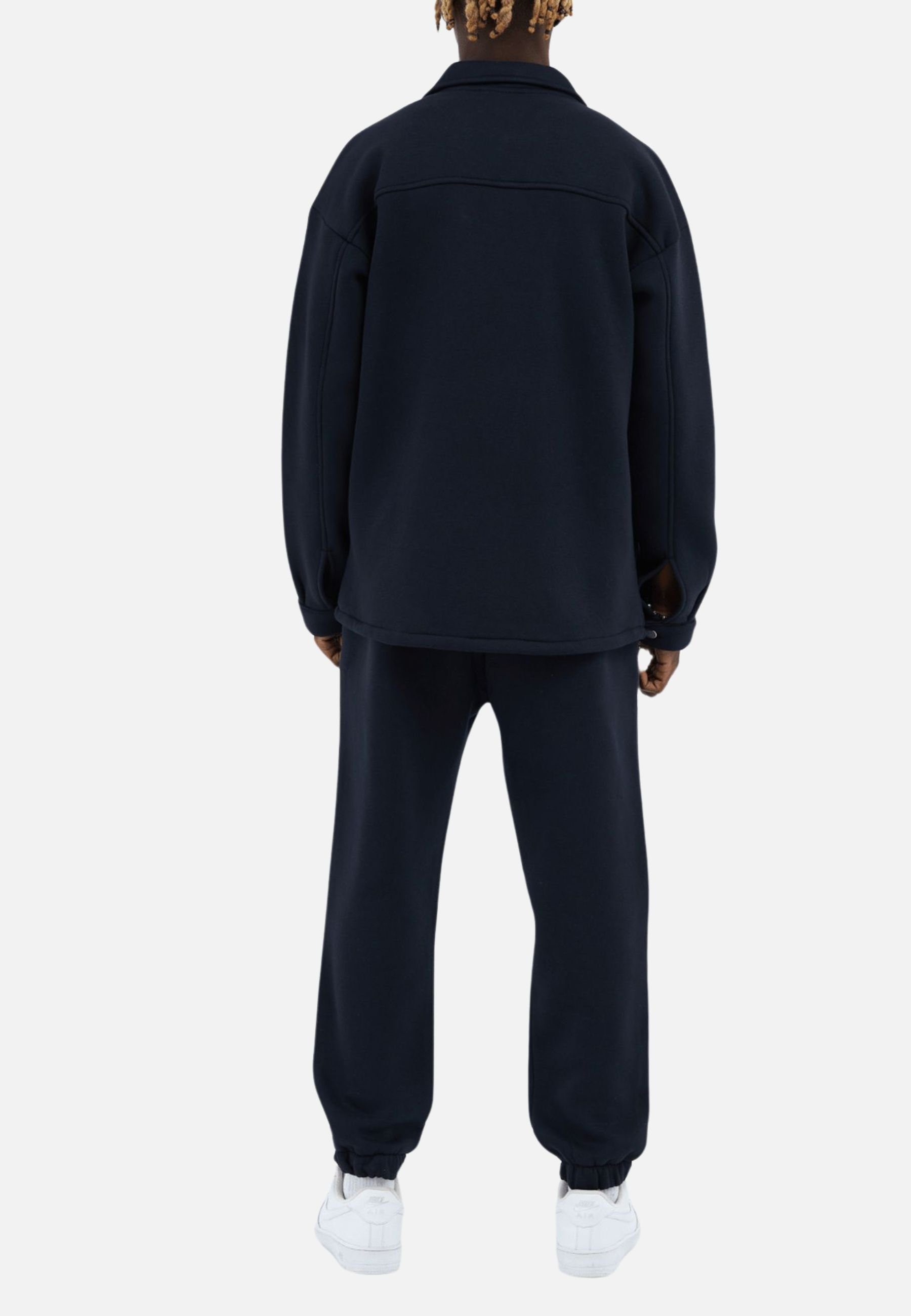 OSSY HOMER Hemdjacke Oversize Hemdjacke Oberteil