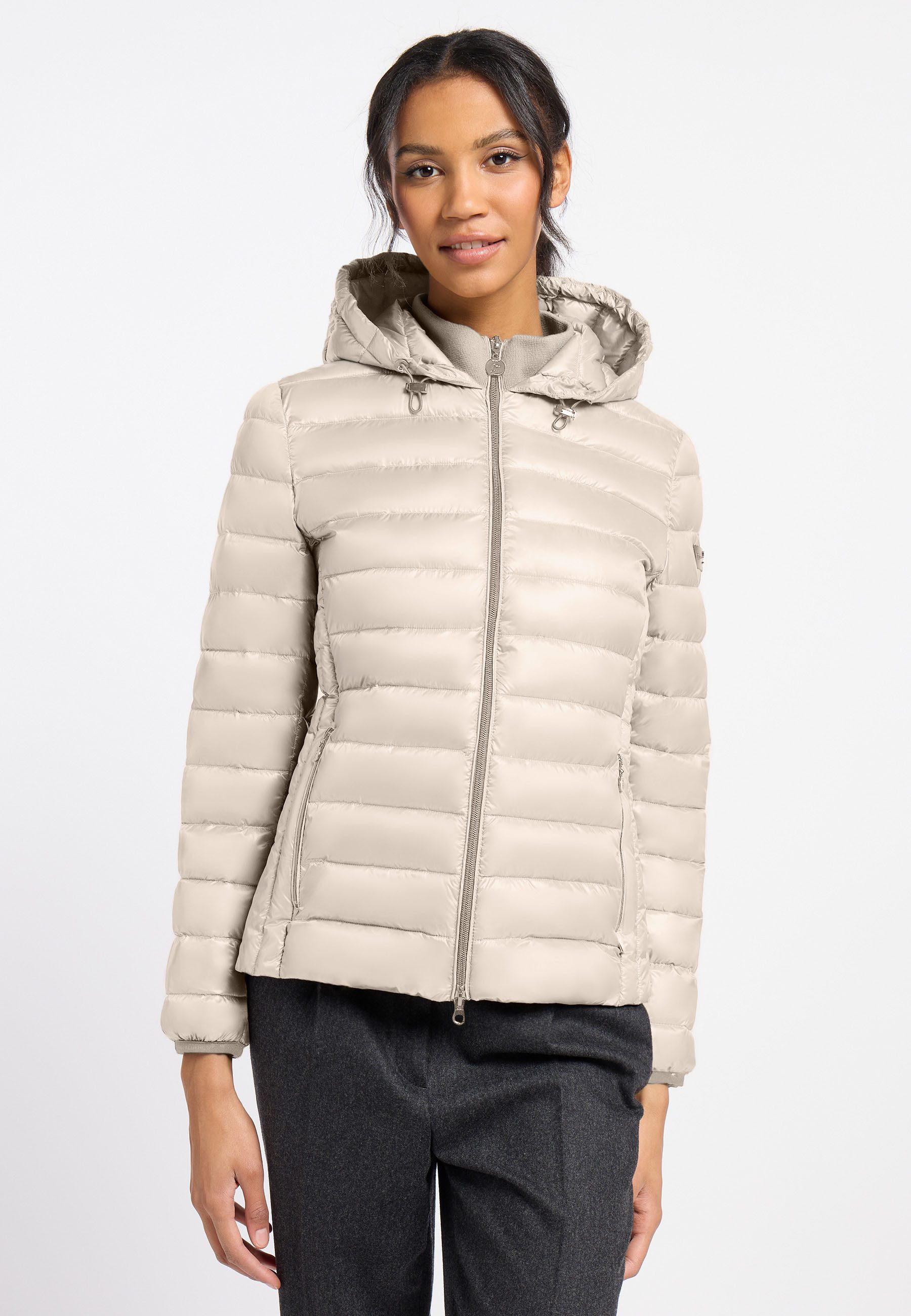 Frieda & Freddies Winterjacke Frieda & Freddies Leichte Steppjacke mit Kapuze
