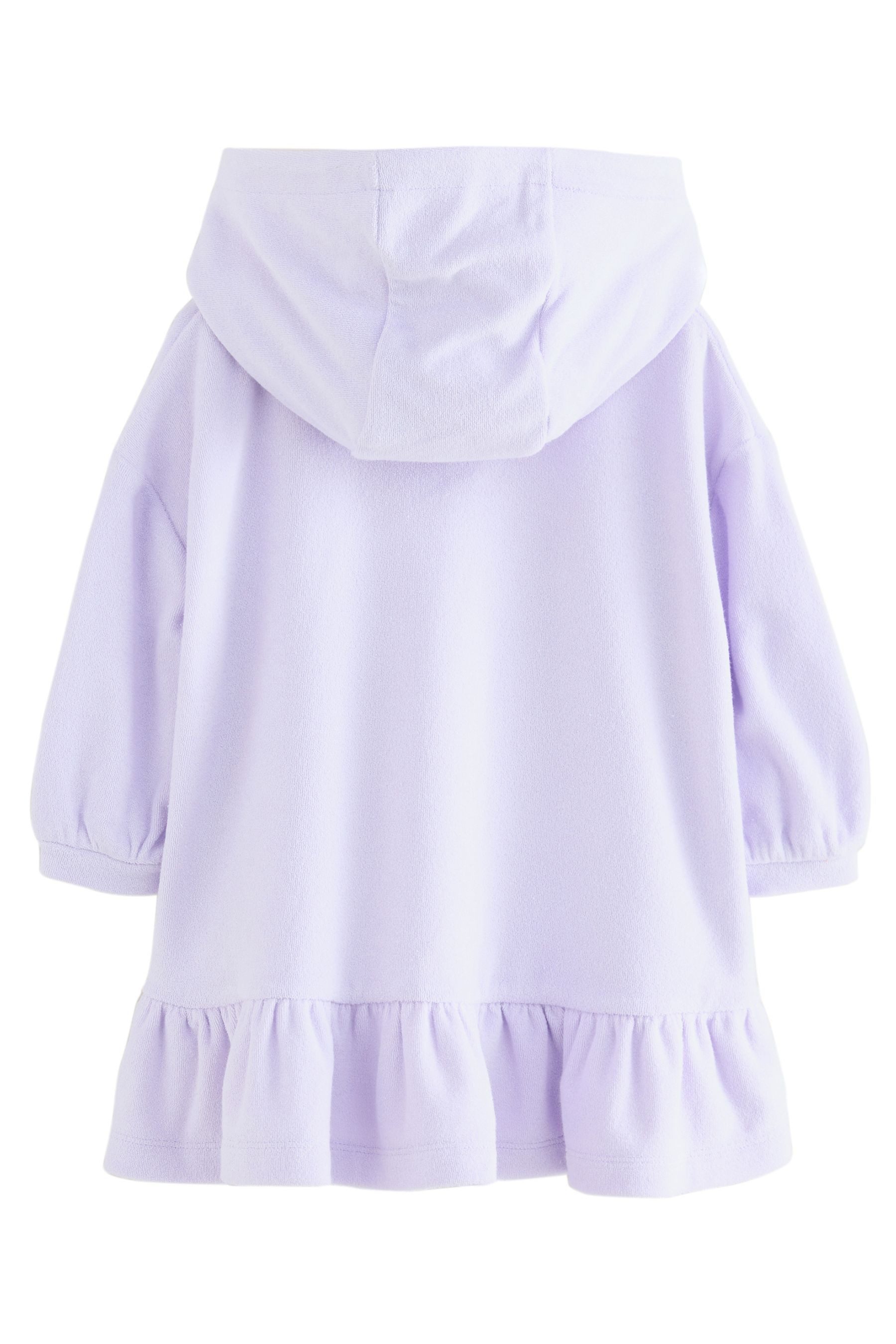 Next Badeponcho Kapuzensweatshirt aus Frottee Blume, günstig online kaufen