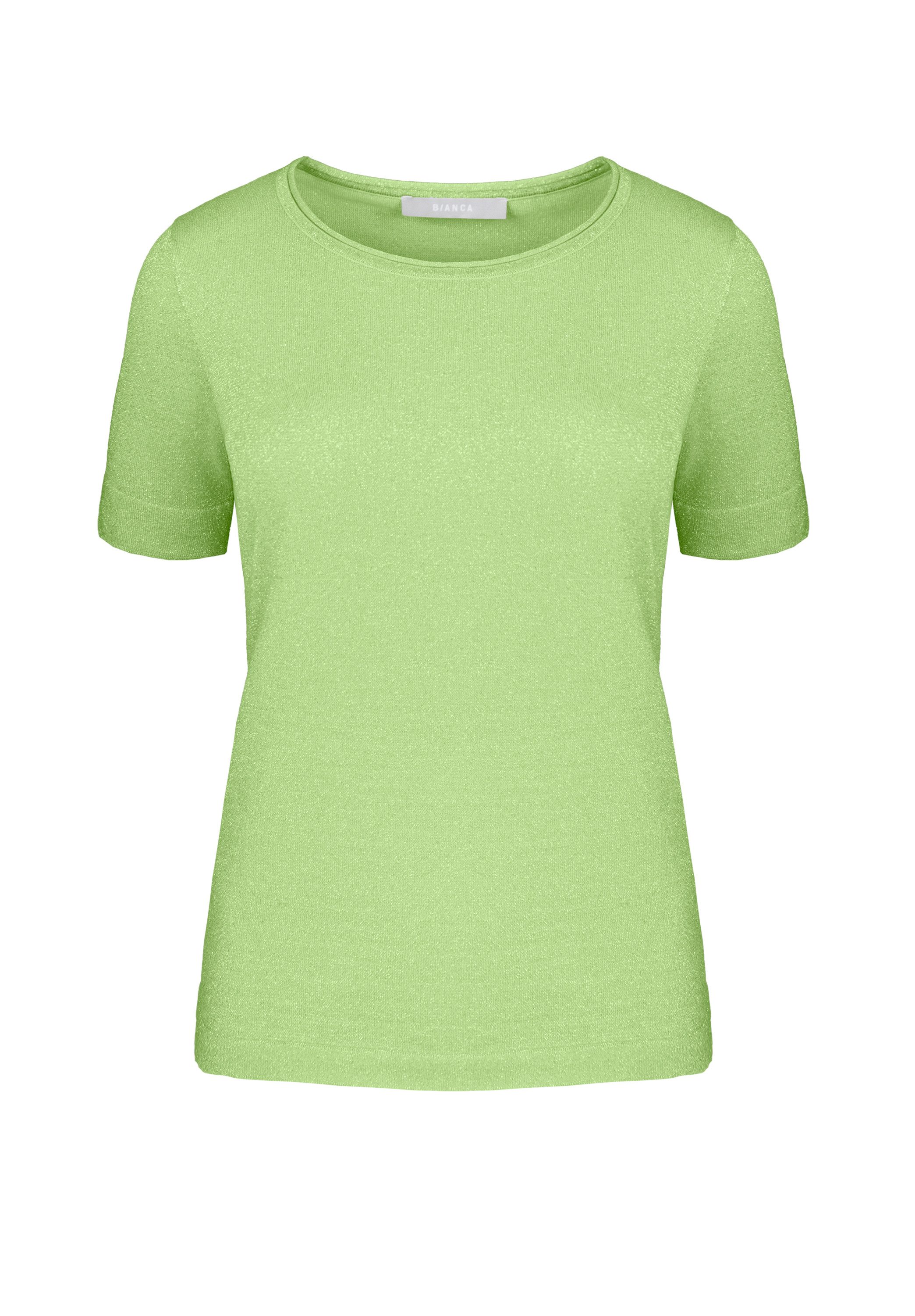 bianca Strickpullover RABEA in dezent schimmernden Feinstrick