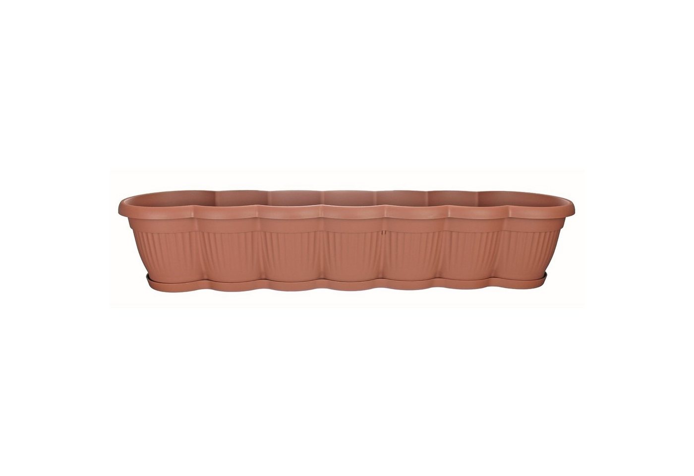 Thumbnail - HTI-Living Blumenkasten Blumenkasten mit Untersetzer 80 cm (Set, 2 St., 2 Blumenkästen), Pflanztopf Pflanzschale