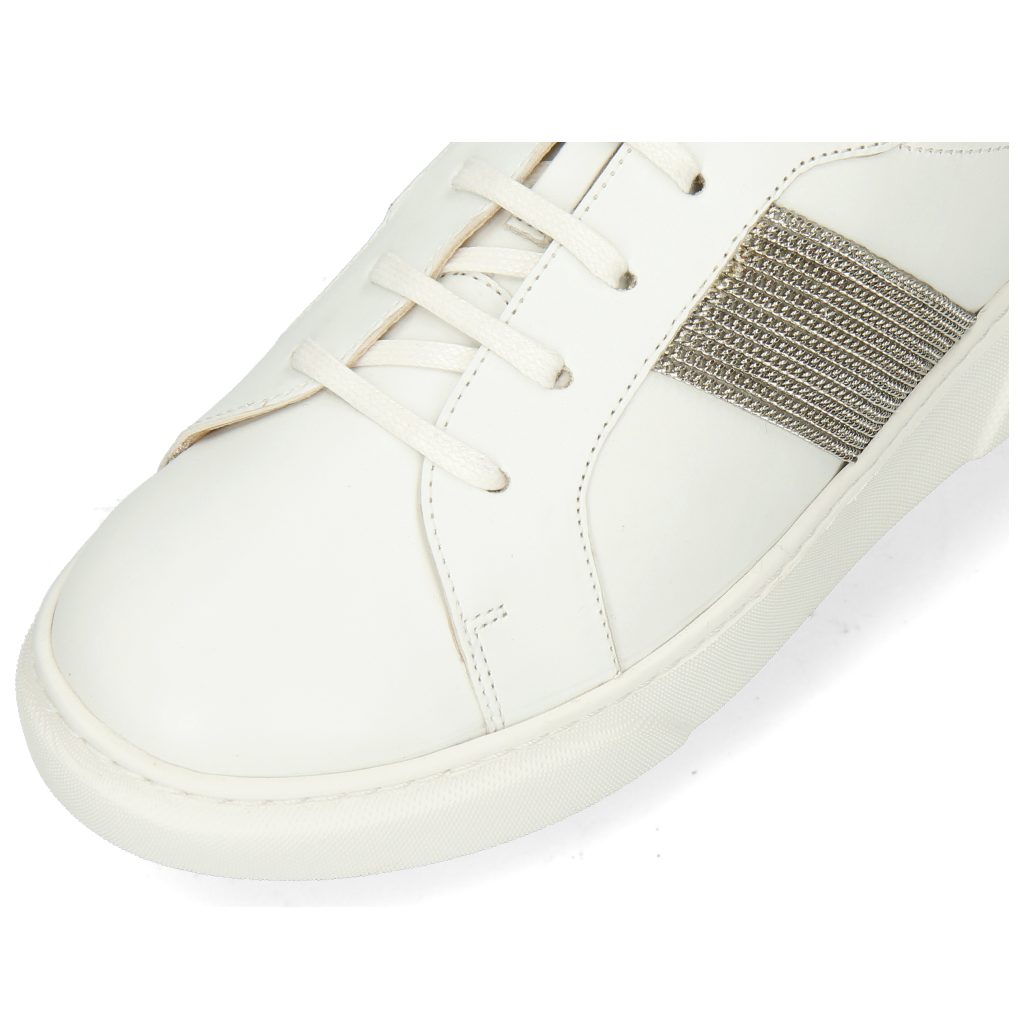 Melvin Hamilton & Hailey Tricolore Strap Metal 17 Extra Flex White Sneaker
