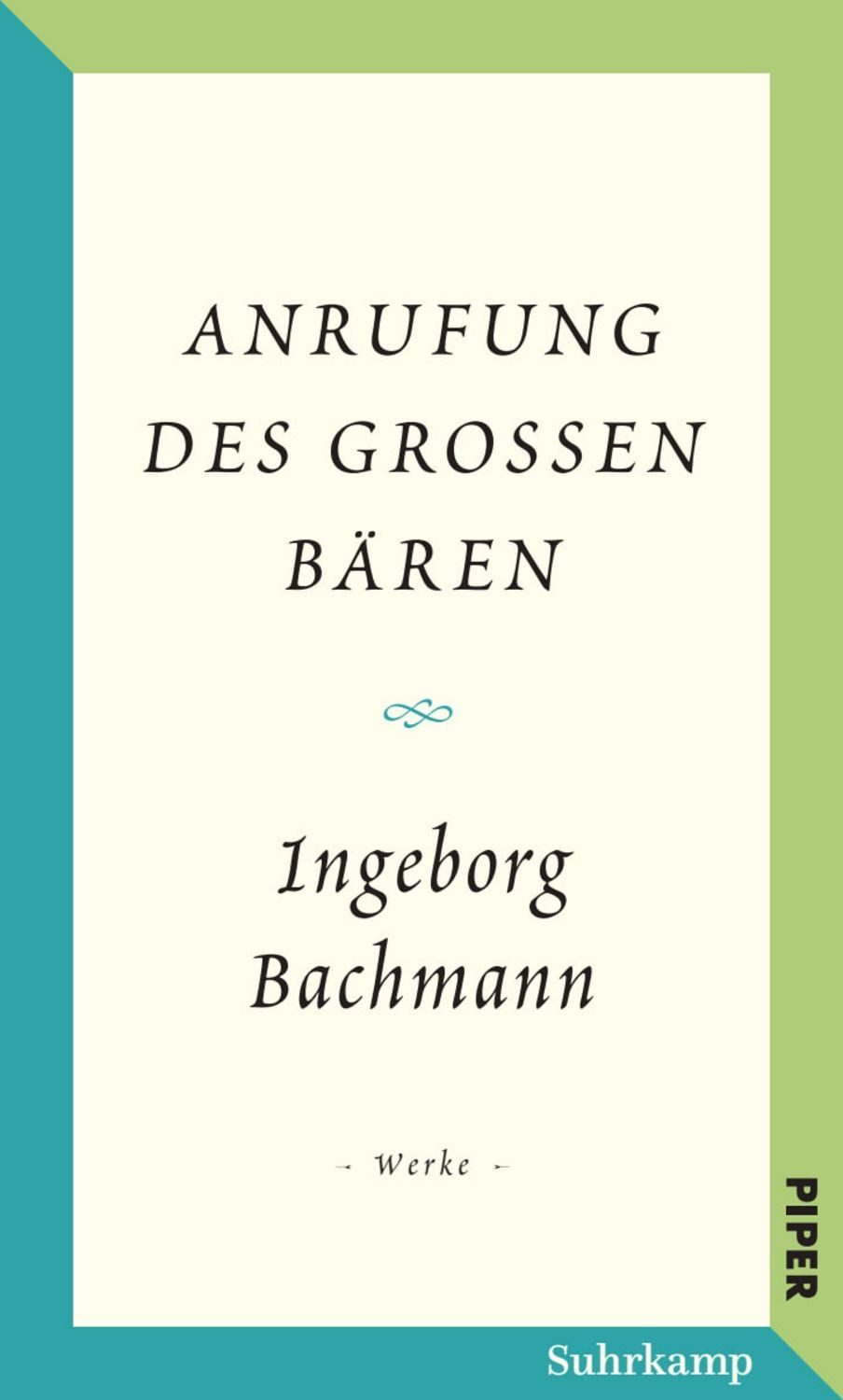 Salzburger Bachmann Edition / Ingeborg Bachmann