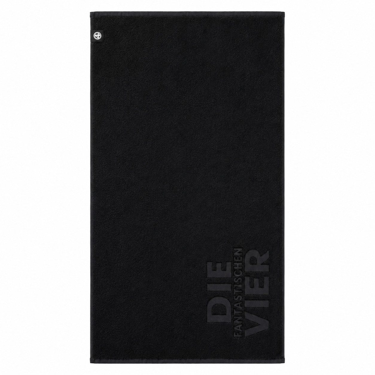 DIE FANTASTISCHEN VIER Handtuch Handtuch F4 Logo 100% Baumwolle, 100x50 cm, ideal für Bad und Strand