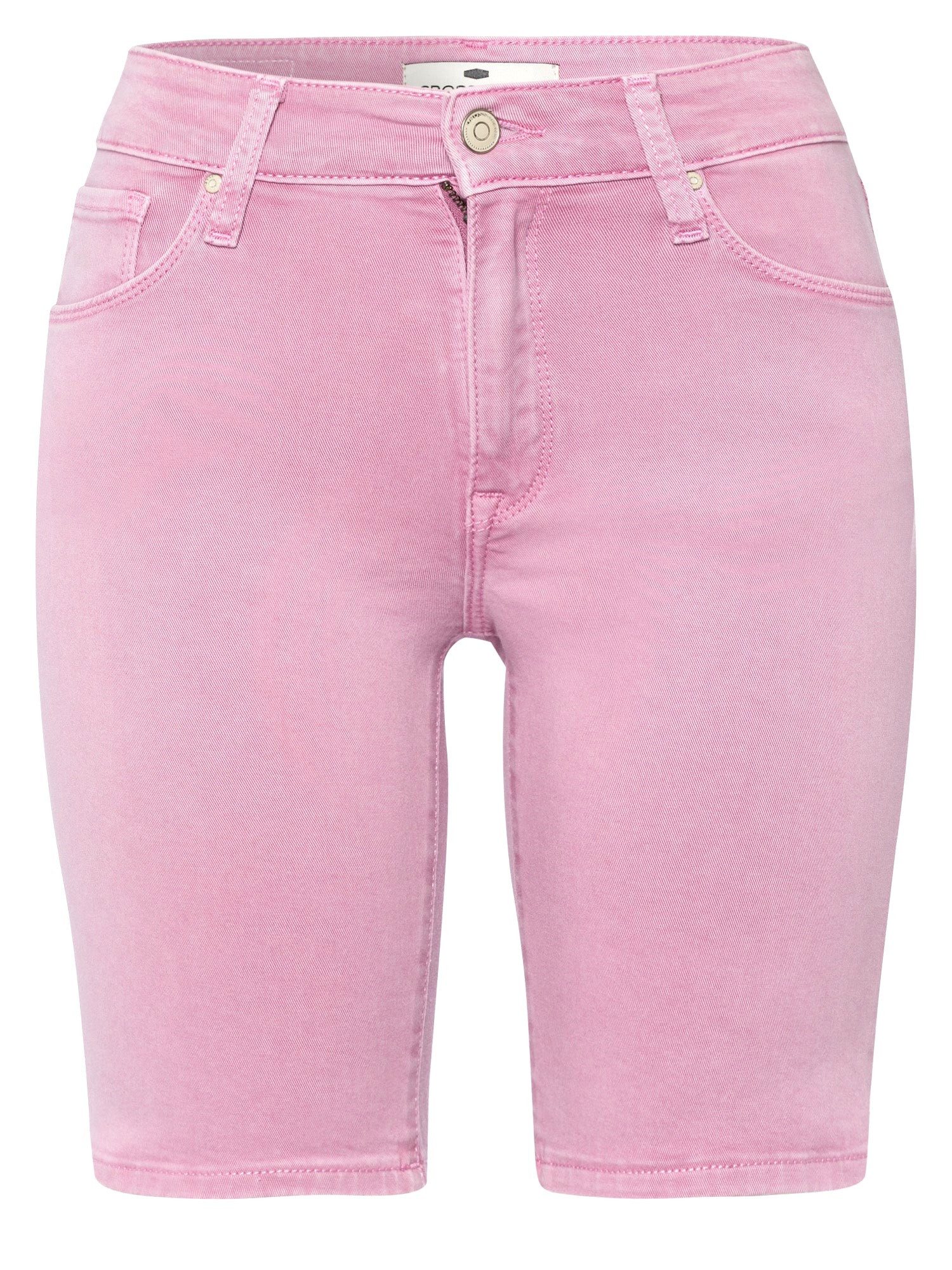CROSS JEANS® Stretch-Jeans CROSS JEANS ANYA SHORT light pink P528-007 - GARMENT DYE
