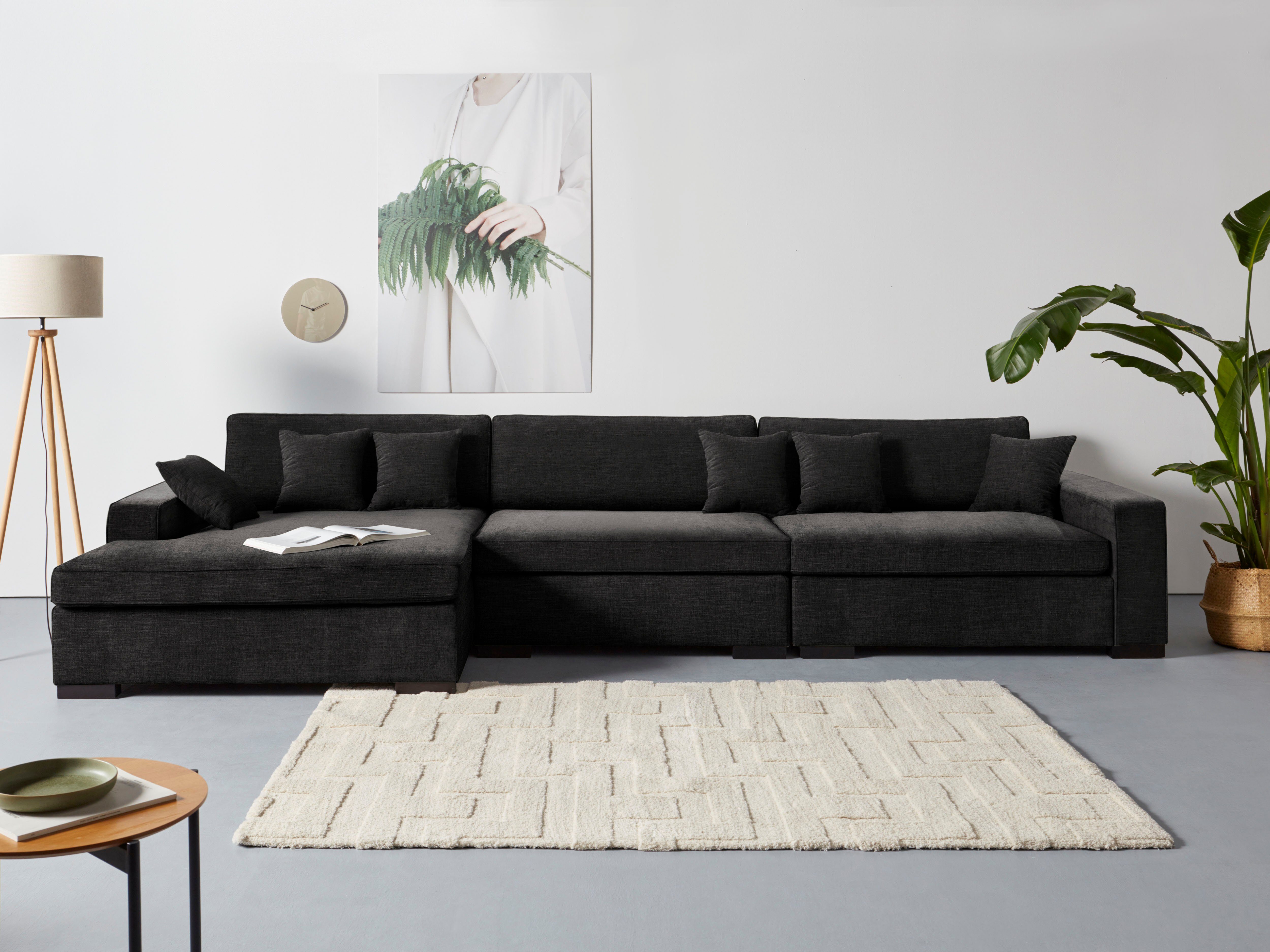 Home affaire Sofa-Eckelement Skara XXL L-Form, günstig online kaufen
