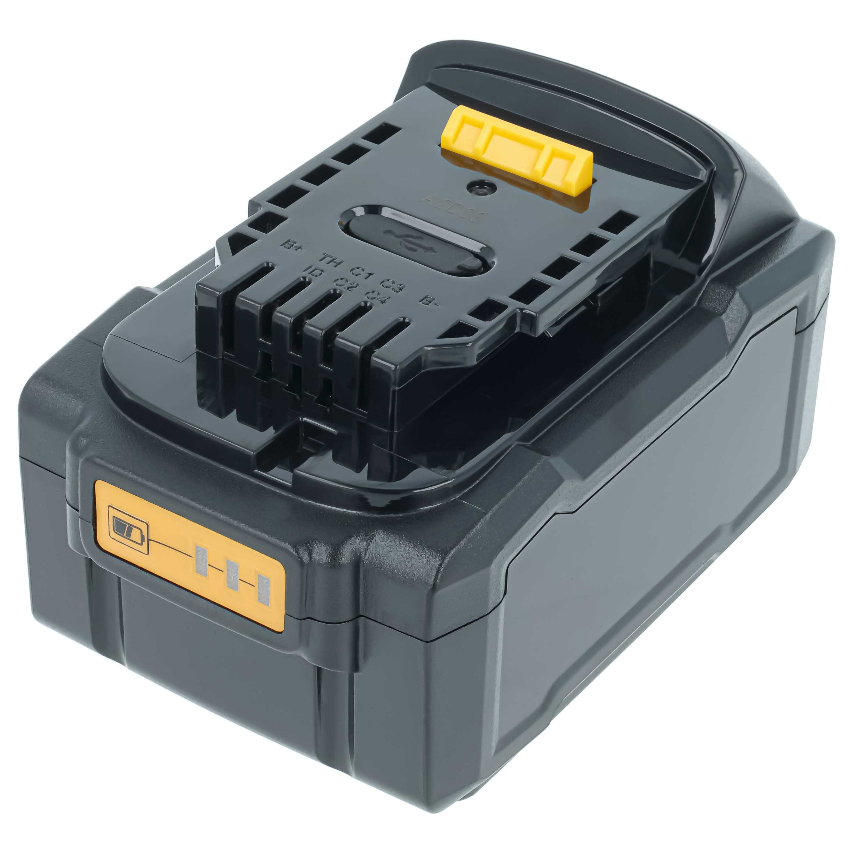 vhbw Akku passend für Dewalt DCG405NT, DCG405FN, DCG412, DCFS950, DCG405N, Akku Akku Li-Ion 5000 mAh (18 V, 1 St), Leistungsfähiger Austausch-Akku für Werkzeug Powertools wie