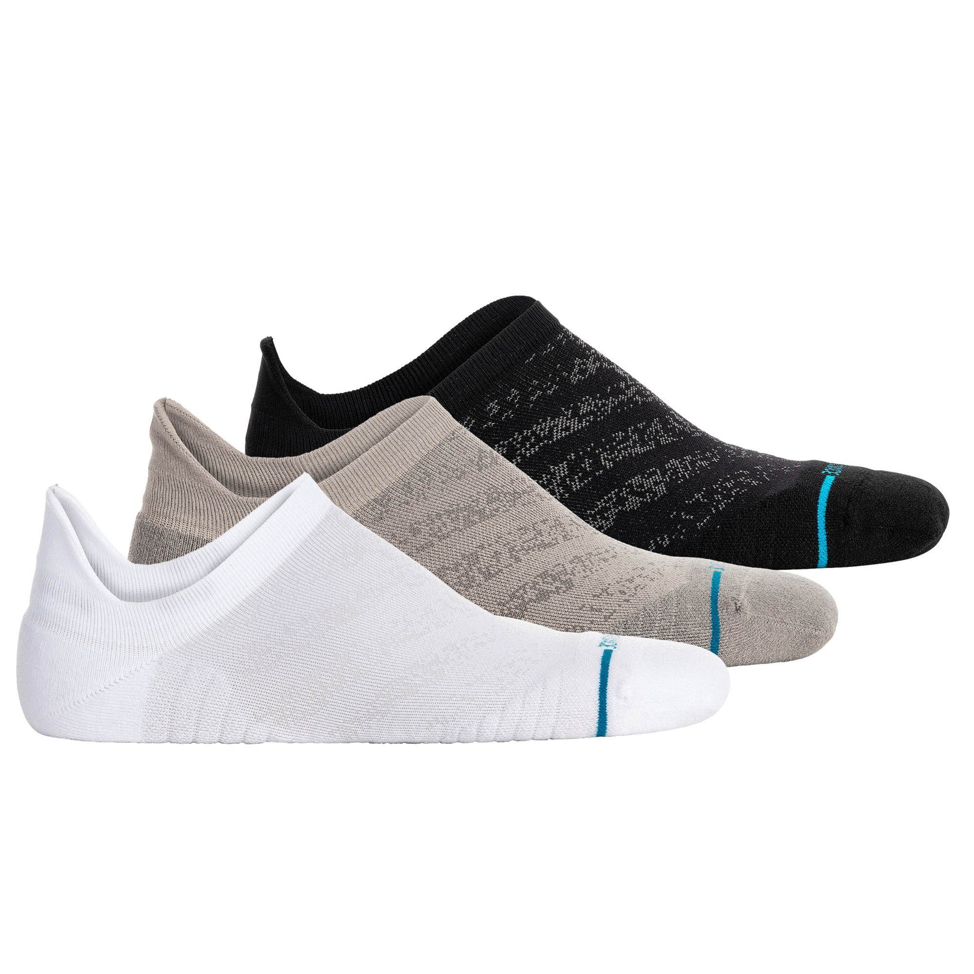 Stance Sneakersocken Unisex Socken 3er Pack Nylon Run Light Tab 3 Pack (Packung, 3er Pack)