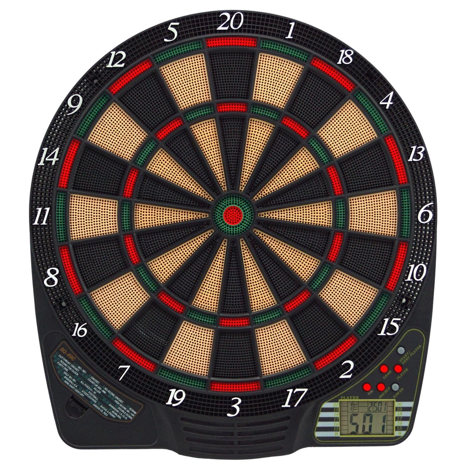 B Best Sporting Dartautomat Elektronische & mit 6 E-Dartscheibe Dartpfeilen LCD-Anzeige, mit Chester Ersatzspitzen Dartscheibe