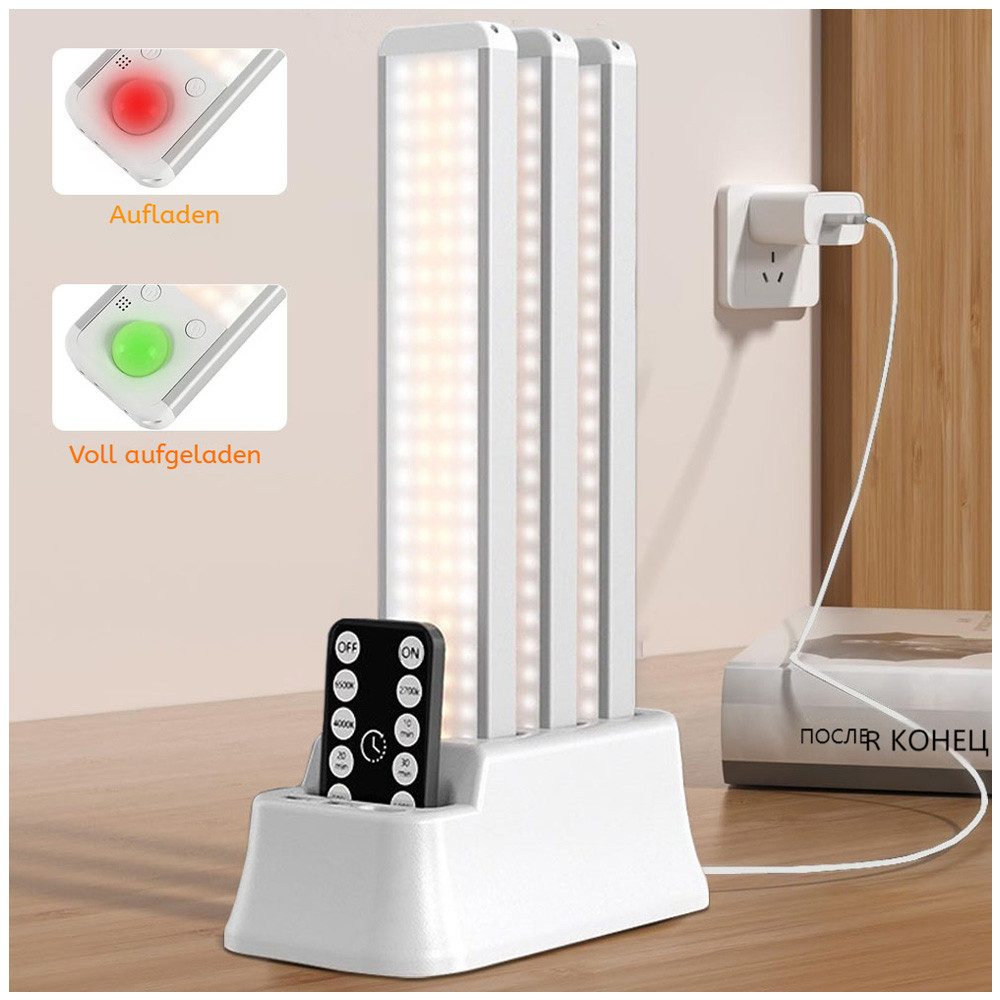 QUBEBU Schrankleuchte LED Unterbauleuchte Wiederaufladbarer Schrankbeleucht günstig online kaufen