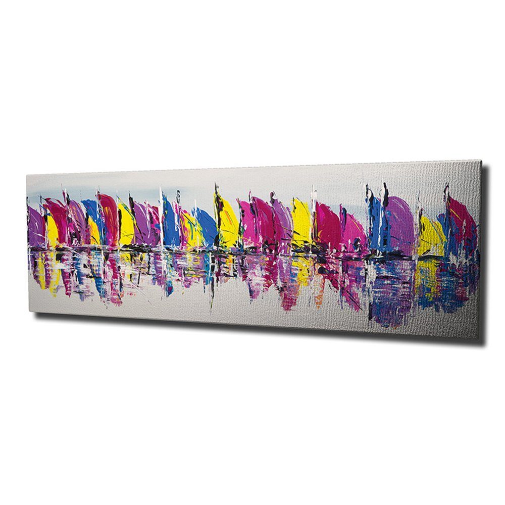 Wallity Leinwandbild SYM4254, Bunt, 100% Leinwand 30 x 80 cm