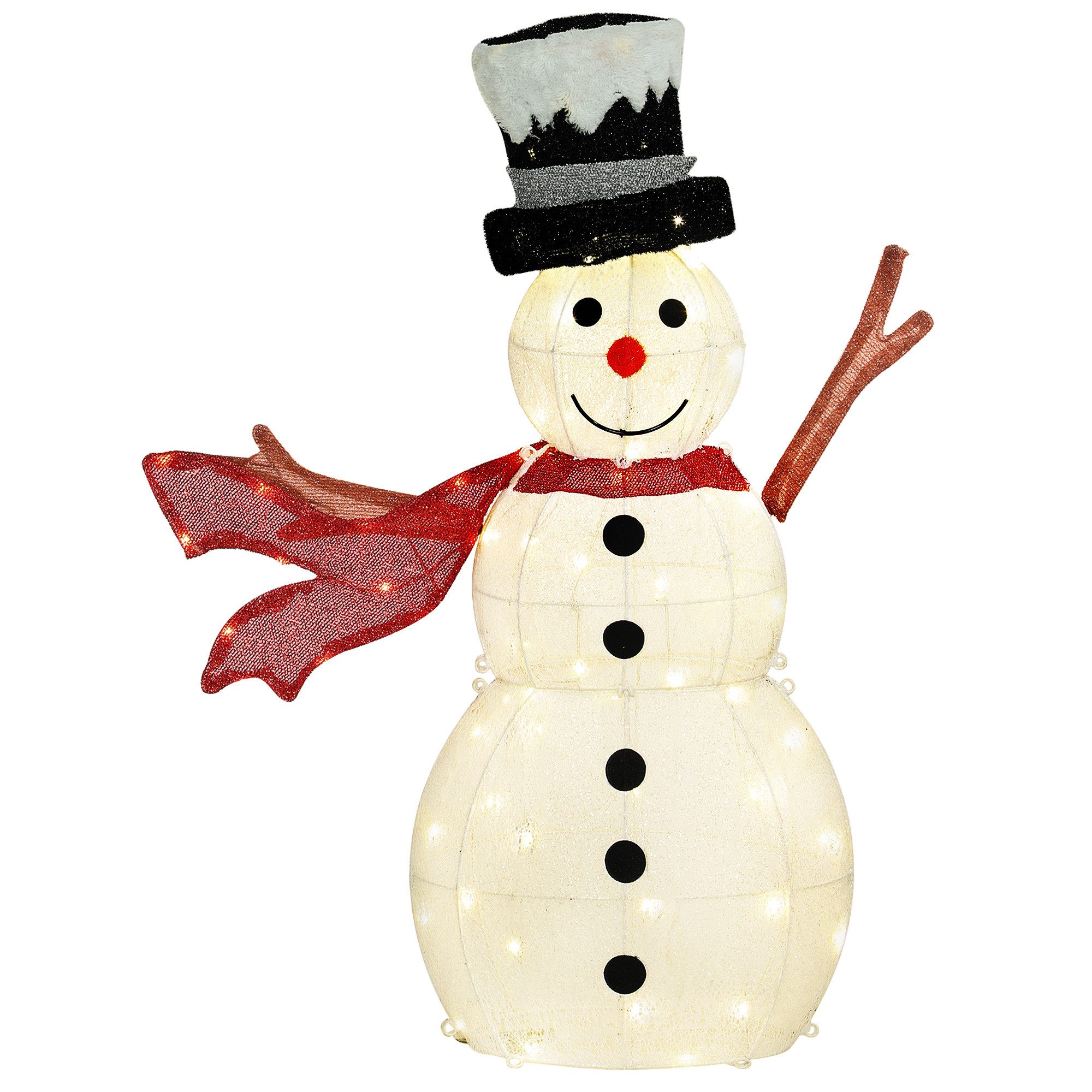 Outsunny Weihnachtsfigur mit 78 LEDs (Weihnachtsdekoration, günstig online kaufen