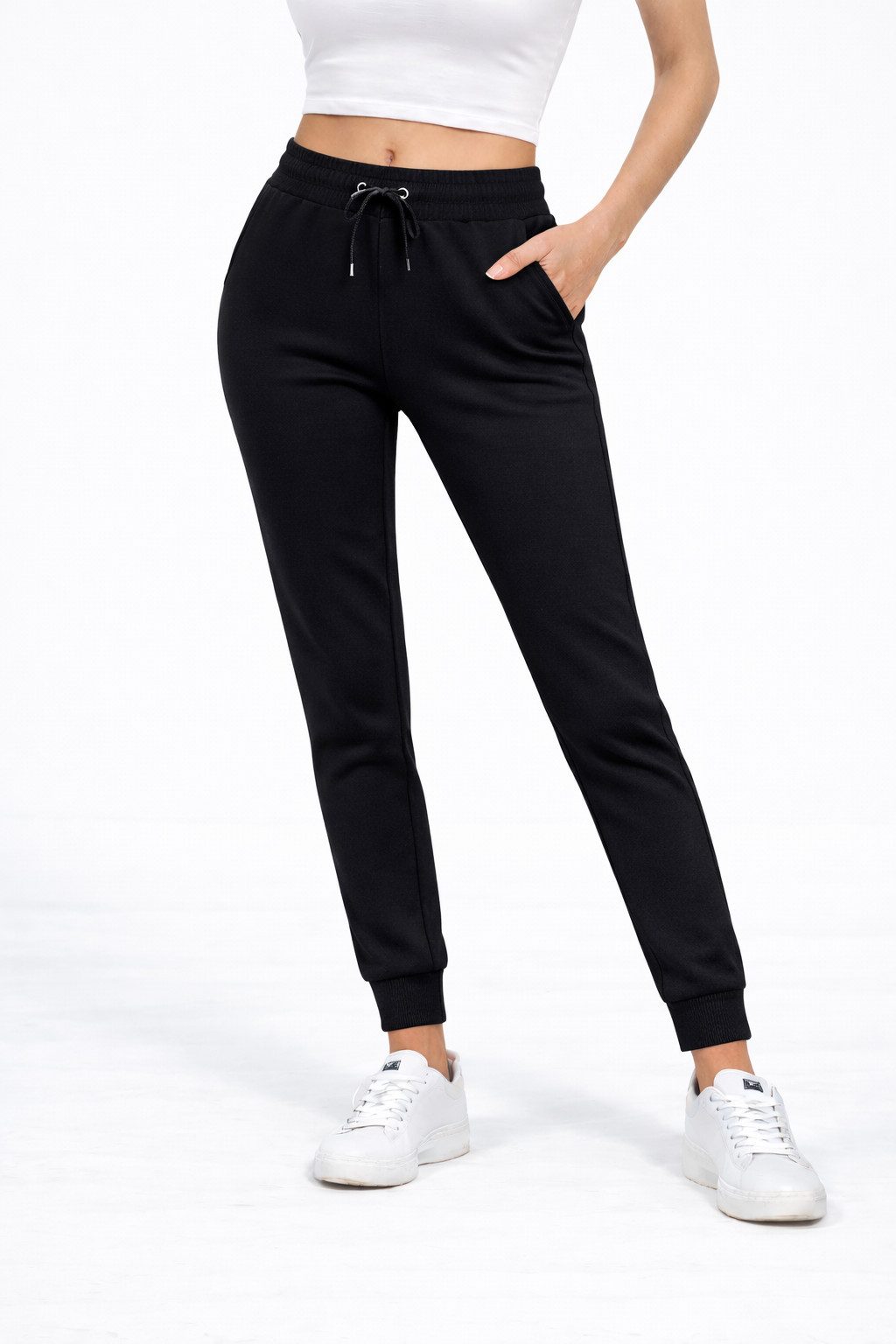 S&S Sweathose Jogginghose Damen Baumwolle Laufhose Sweatpants Trainingshose