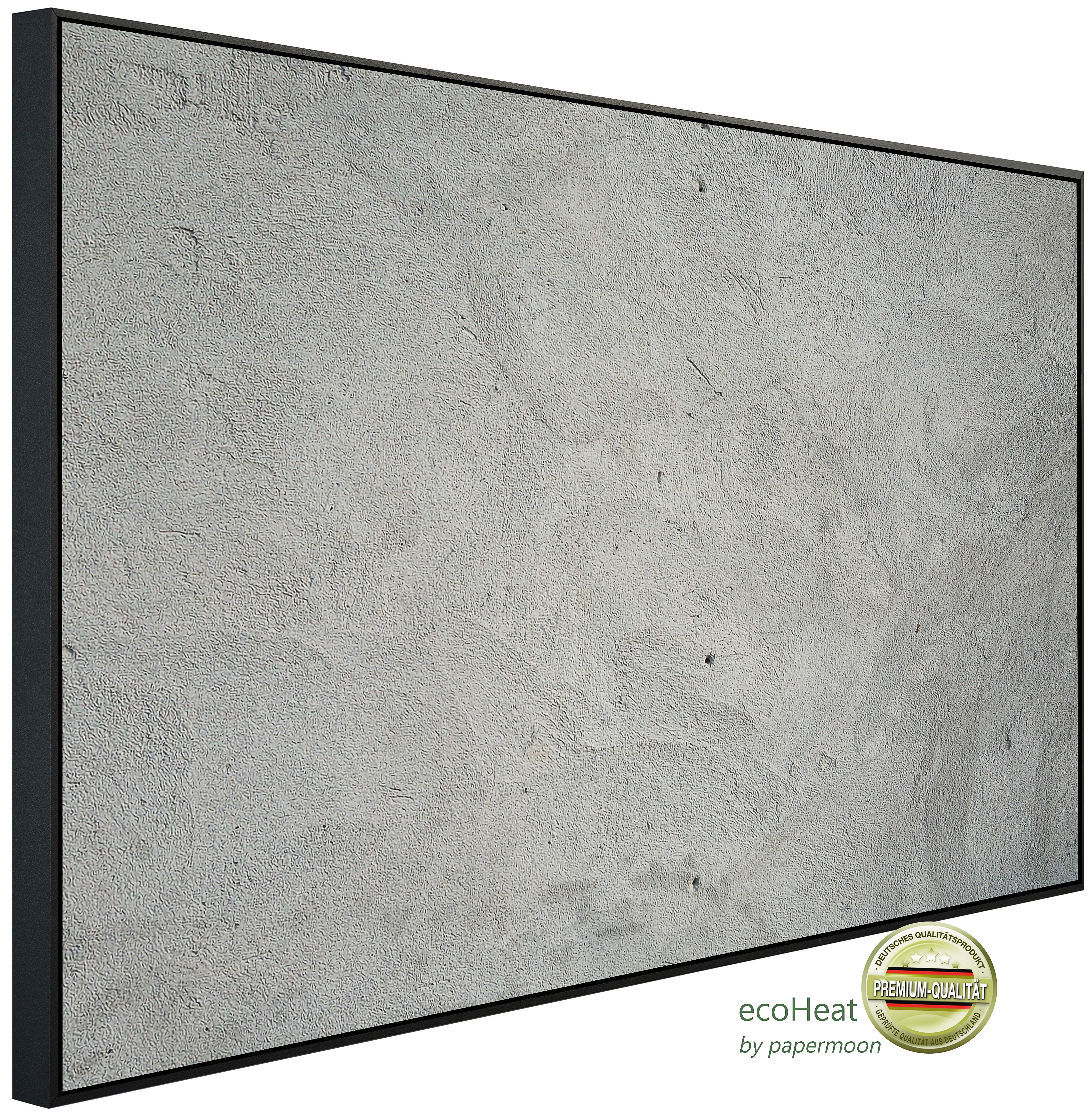 Papermoon Infrarotheizung INFRAROT-BILD-HEIZUNG, Grunge Zementwand, TÜV-Rheinland/GS zertifiziert, angenehme Strahlungswärme
