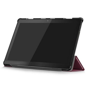 König Design Tablet-Hülle Lenovo Tab M10, Lenovo Tab M10 Schutzhülle Tablet-Hülle Rot
