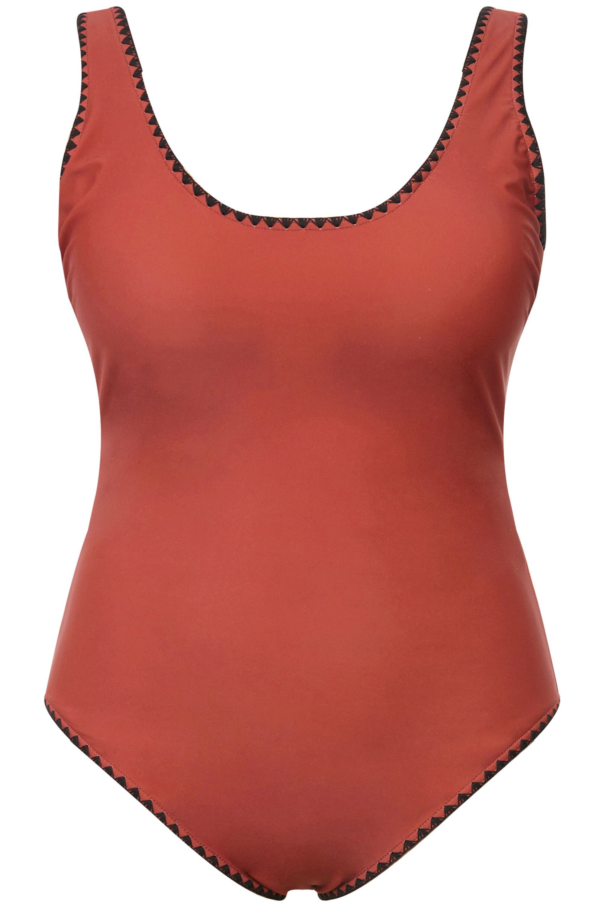 Studio Untold Badeanzug Badeanzug Häkelkante Shaping günstig online kaufen