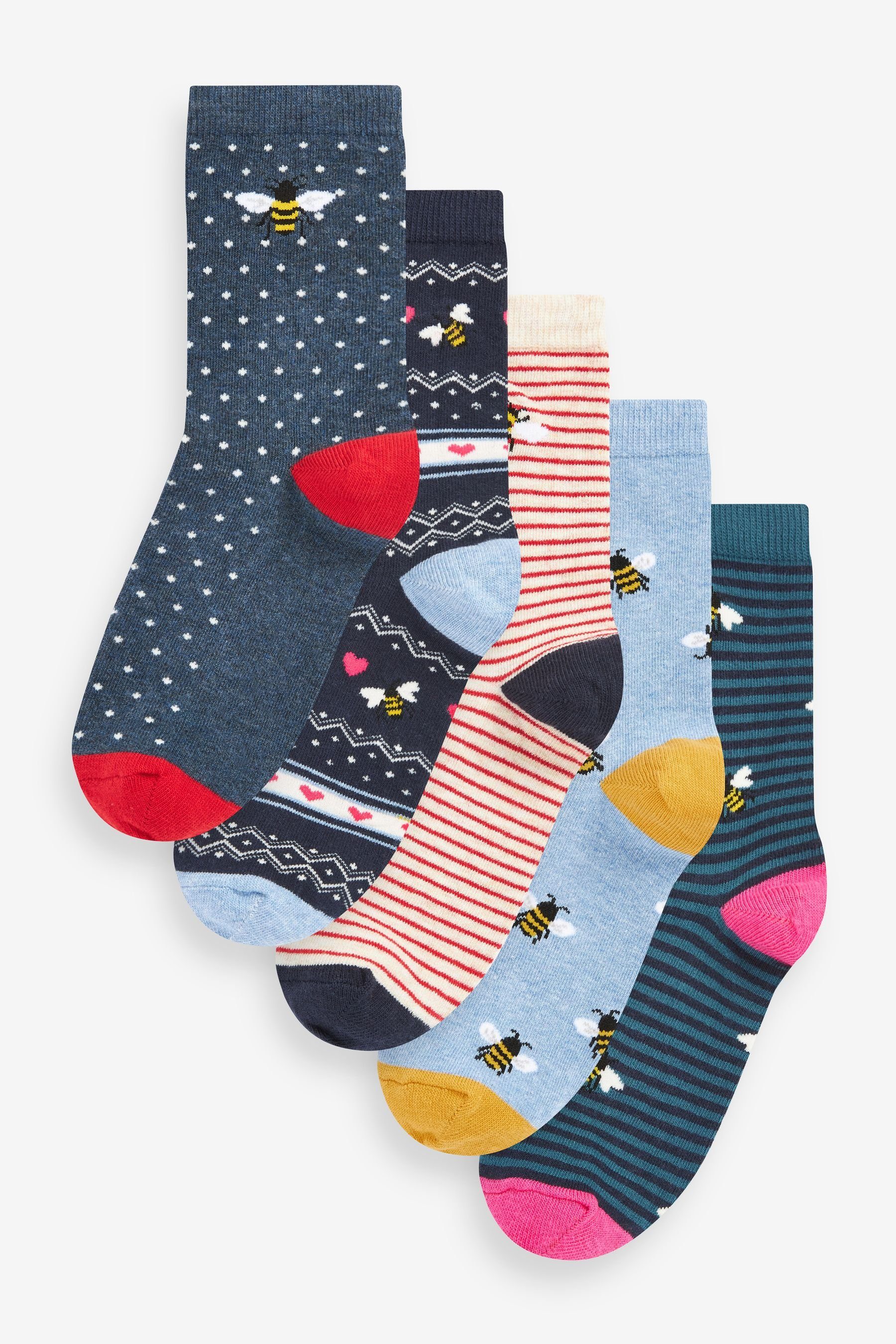 Söckchen, Bienen Next 5er-Pack Kurzsocken (1-Paar)